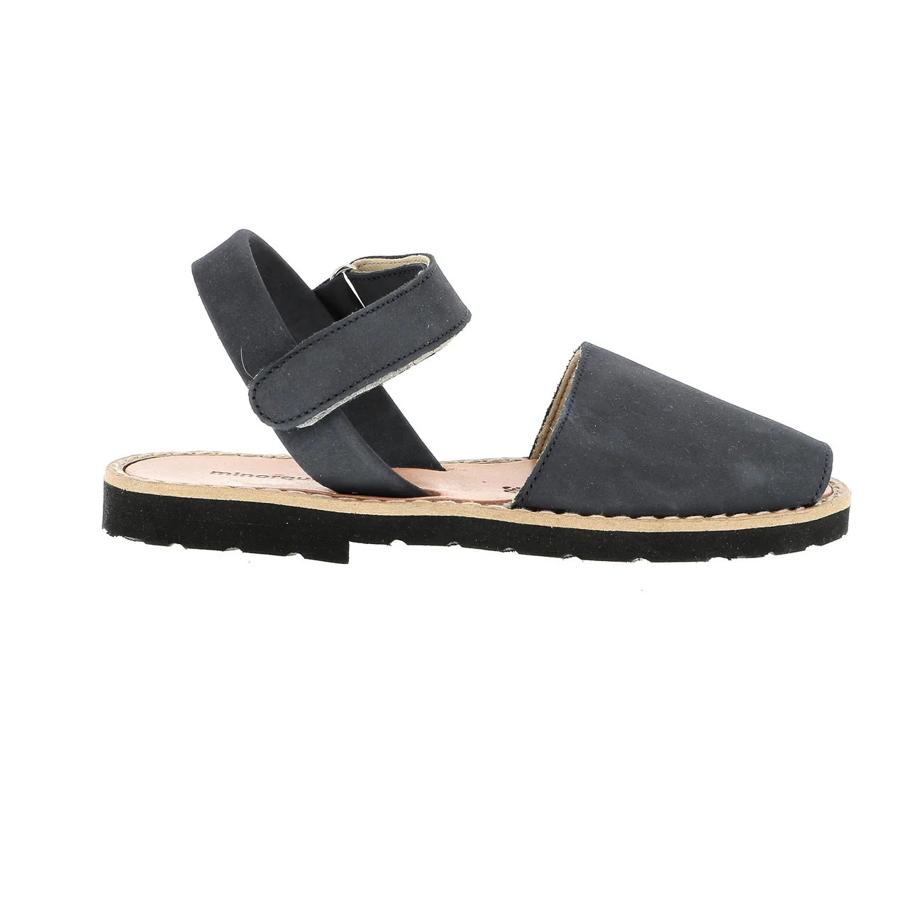 Sandales Avarca Velcro Nubuck Chine - Bleu - Image 3