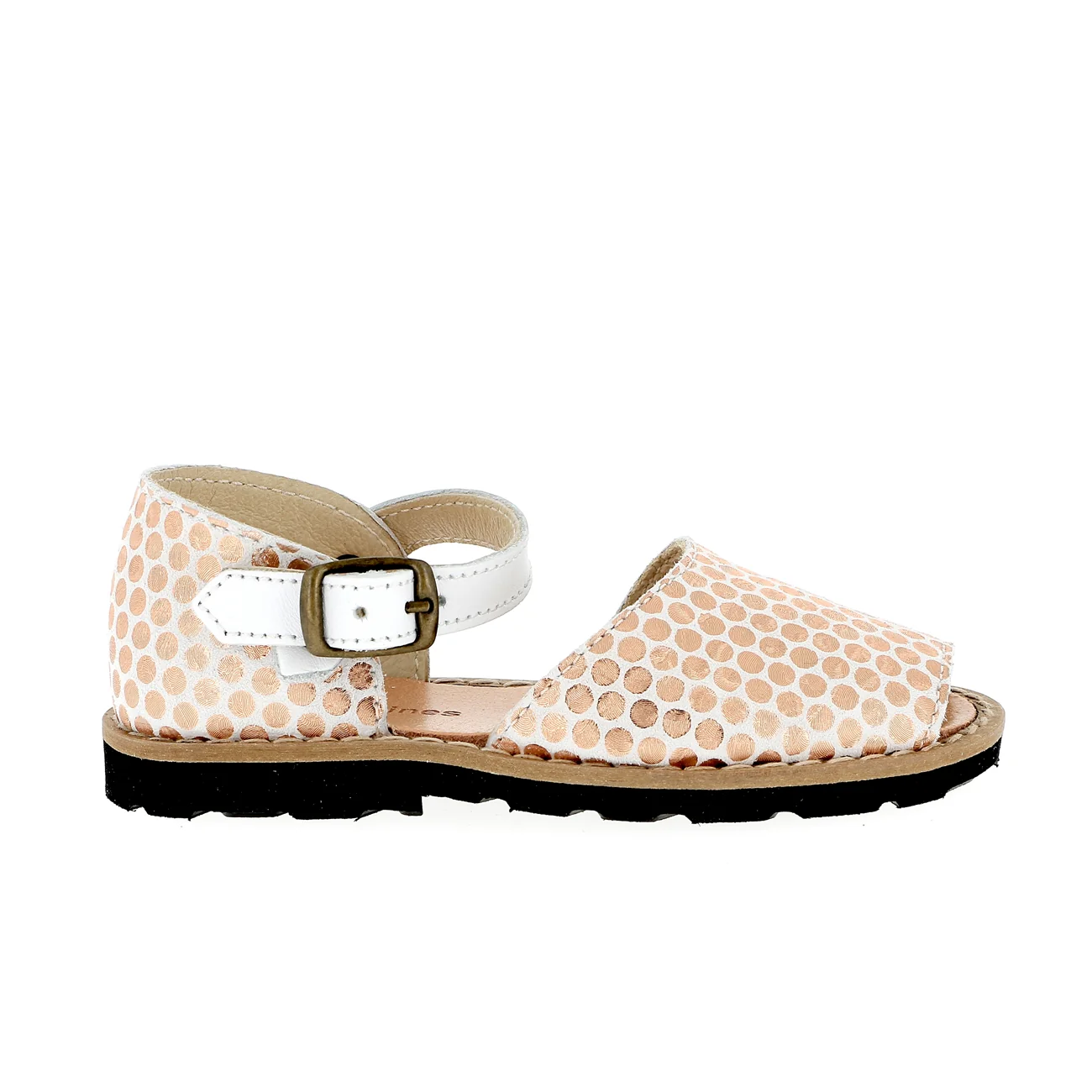Sandales Frailera Boucle Pois Salmon - Rose - Image 3