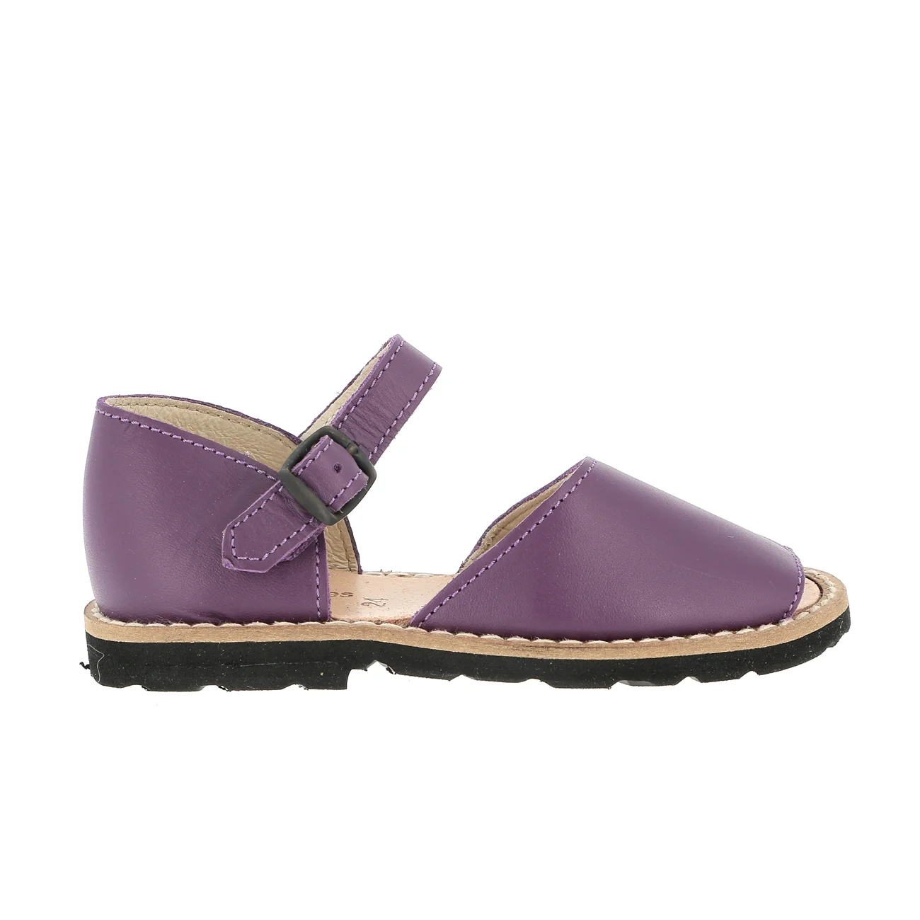 Sandales Frailera Boucle Cuir Violet - Violet - Image 4