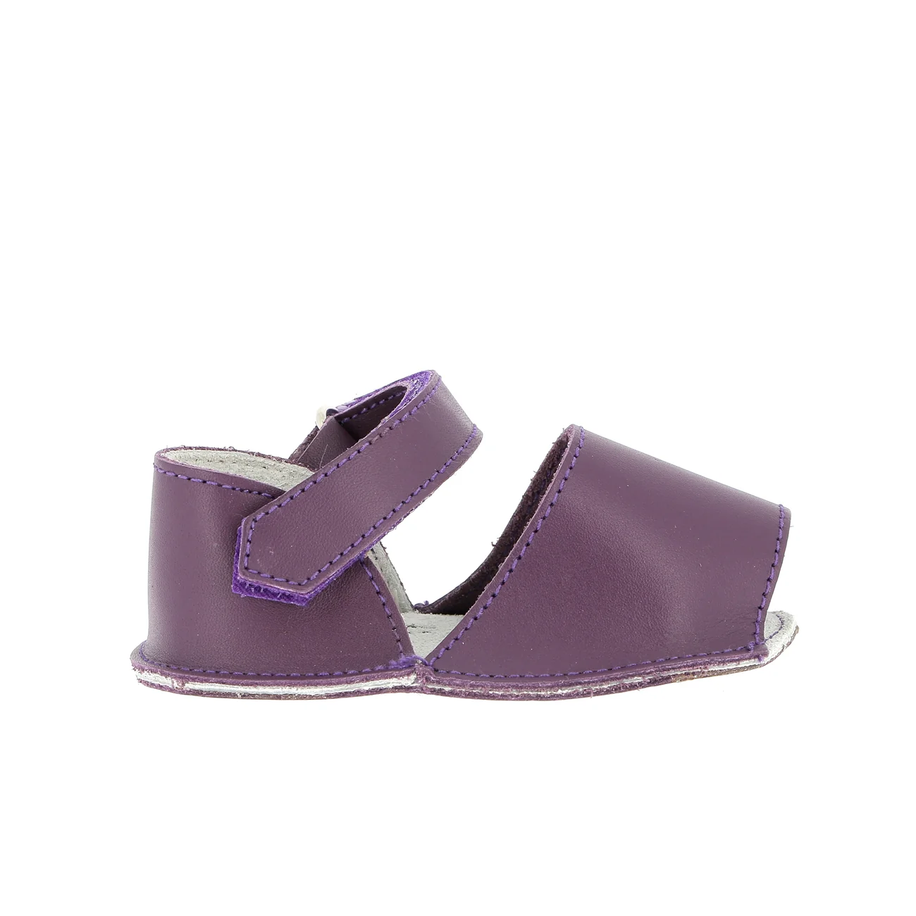 Sandales Frailera Baby Cuir Violet - Violet - Image 3