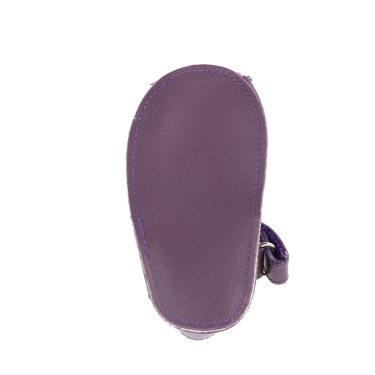 Sandales Frailera Baby Cuir Violet - Violet - Image 4