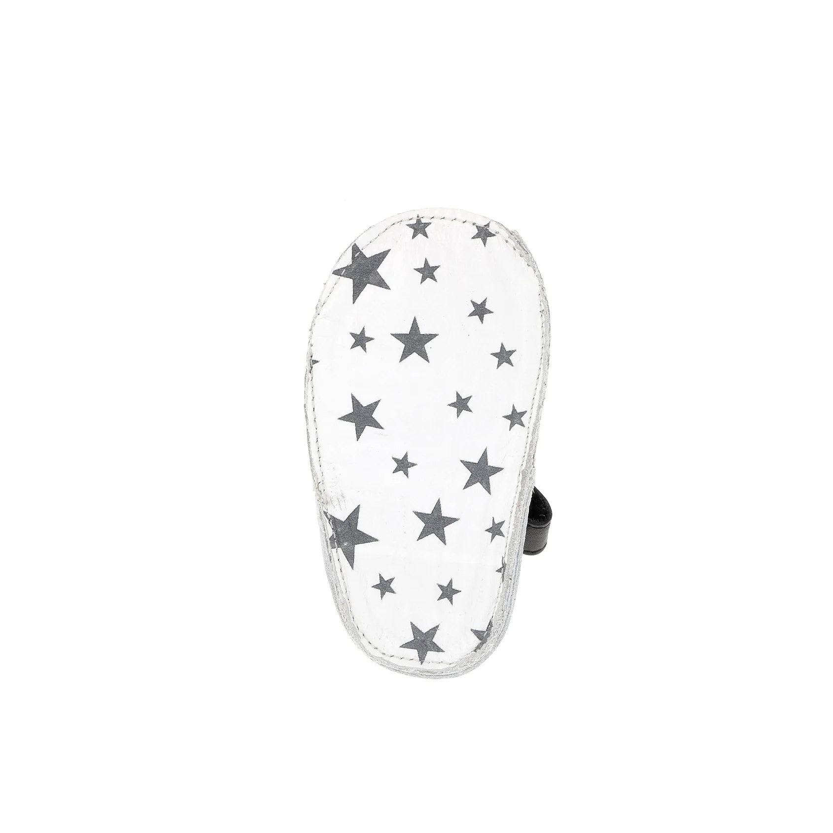 Sandales Frailera Baby Cuir Etoiles - Blanc - Image 4