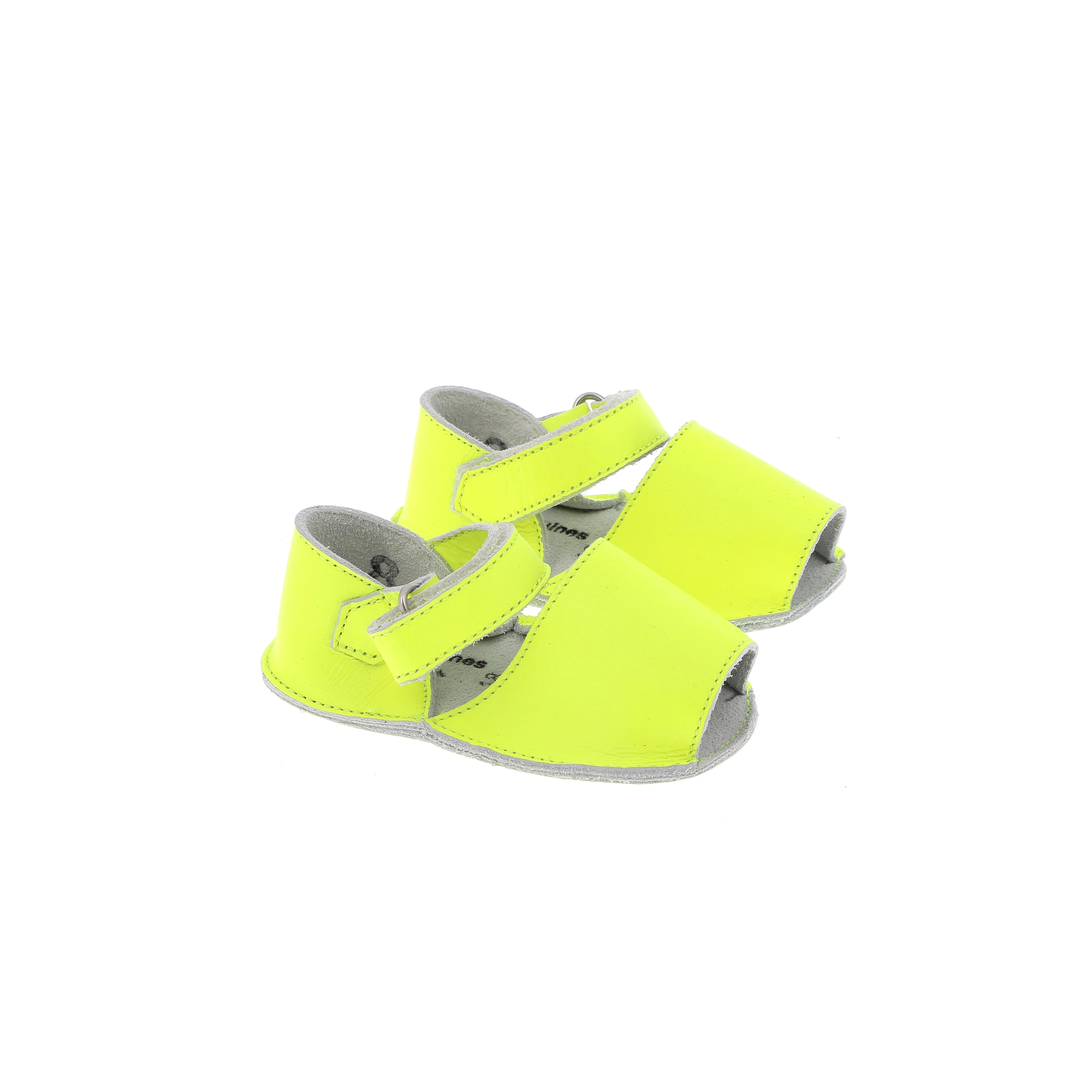 Sandales Frailera Baby Cuir Fluo Amarillo - Jaune - Image 2