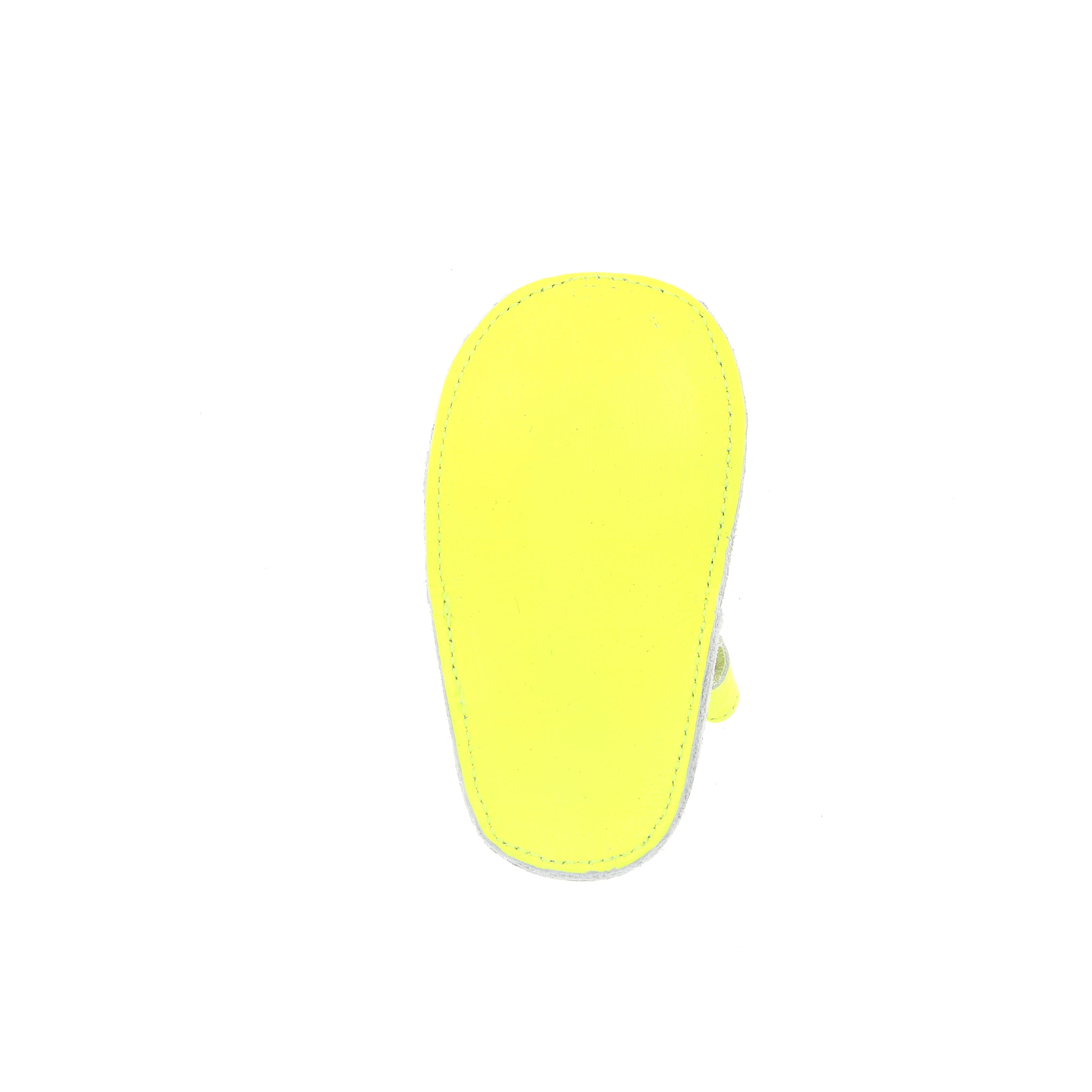 Sandales Frailera Baby Cuir Fluo Amarillo - Jaune - Image 4