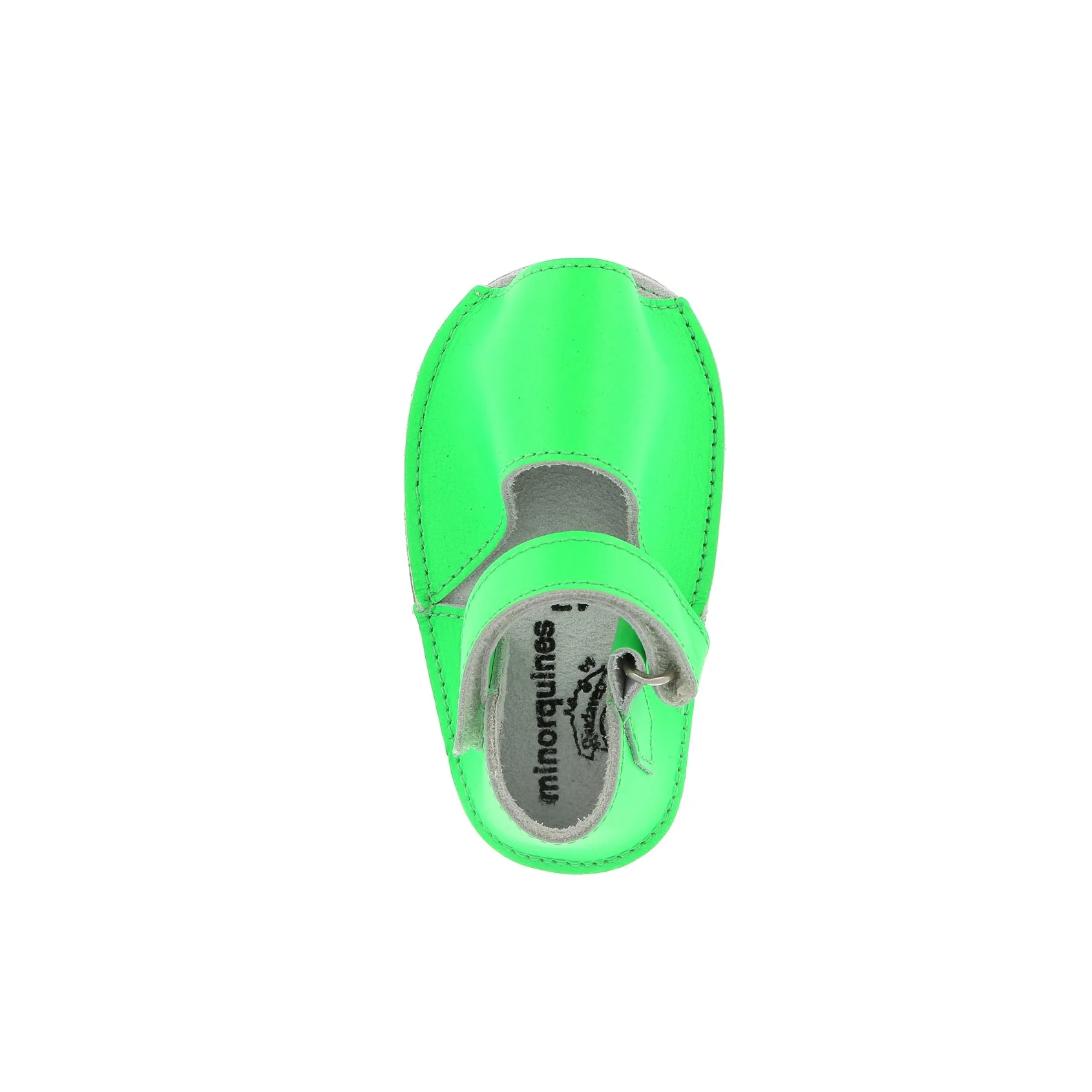 Sandales Frailera Baby Cuir Fluo Verde - Vert - Image 3