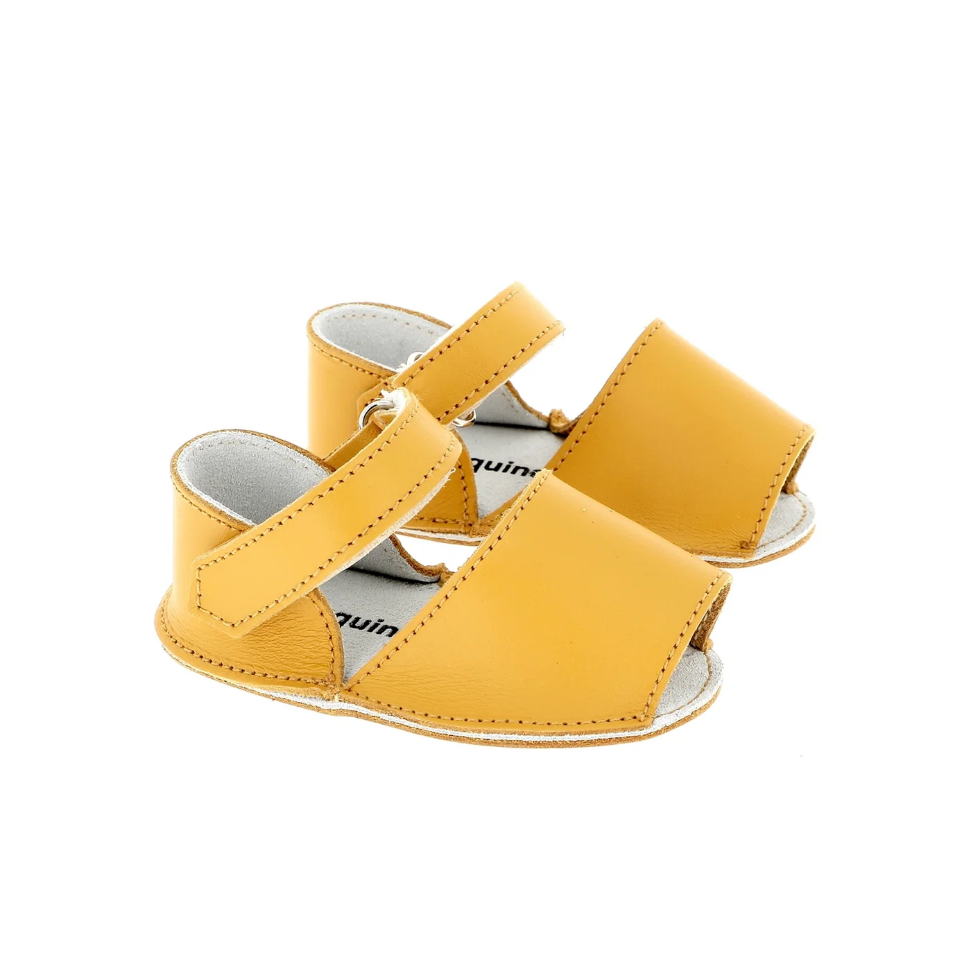 Sandales Frailera Baby Cuir Golden - Jaune - Image 3