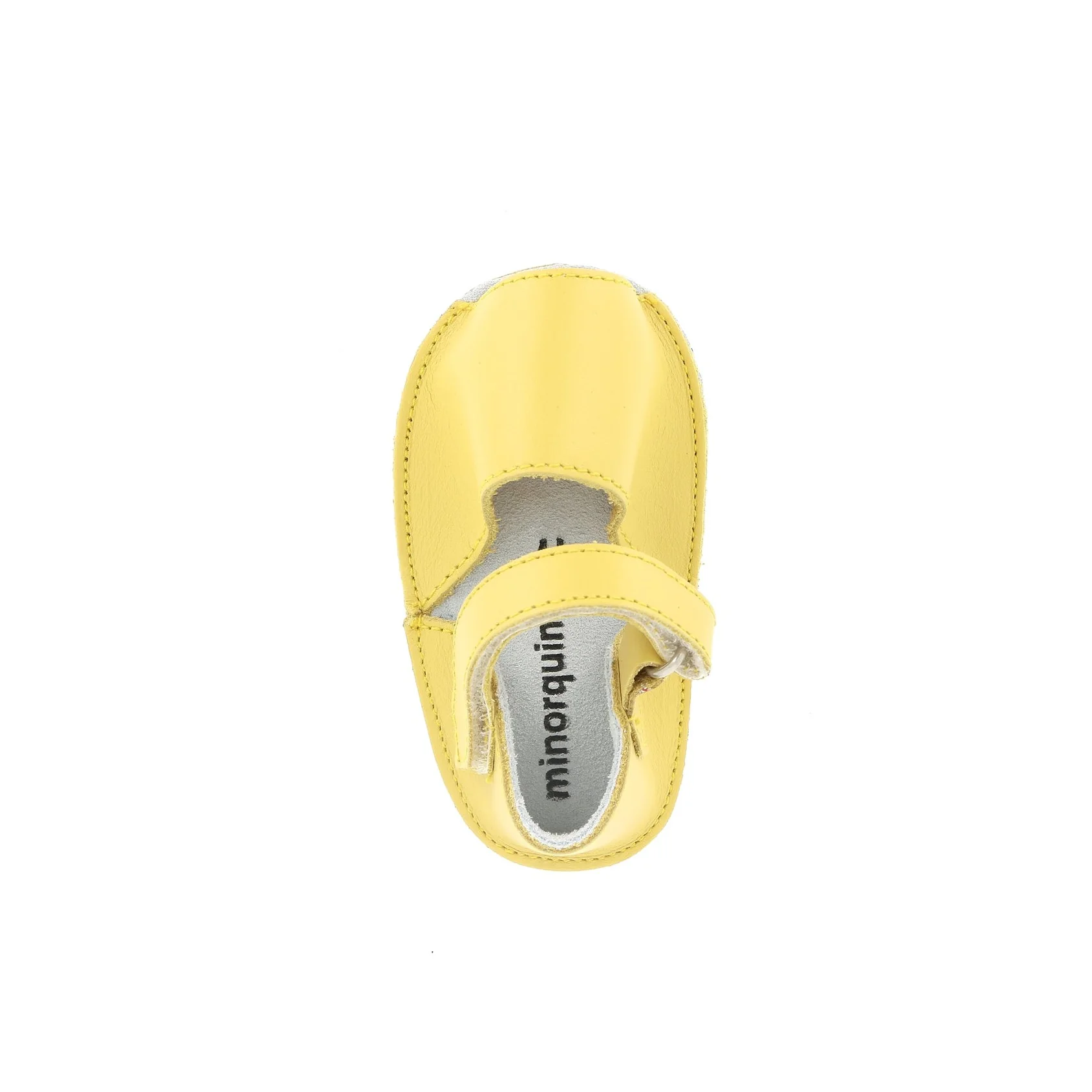 Sandales Frailera Baby Cuir Limon - Jaune - Image 3