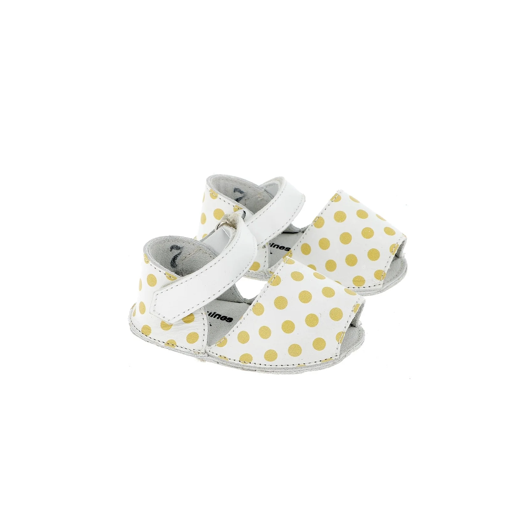 Sandales Frailera Baby Pois Jaunes - Jaune - Image 2