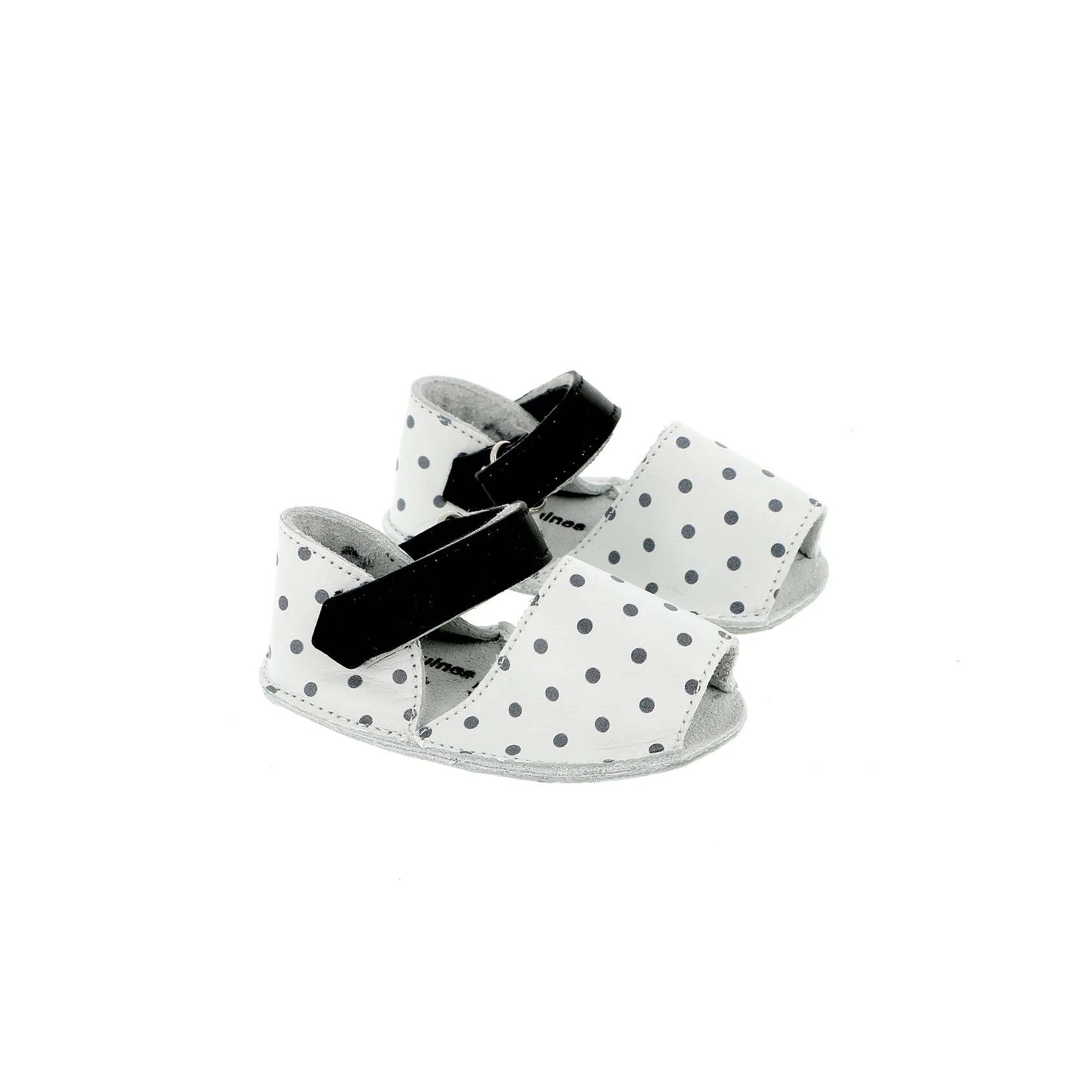 Sandales Frailera Baby Pois Noirs - Noir - Image 2