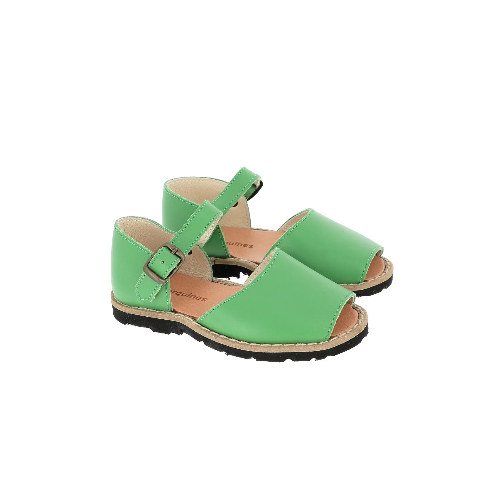 Sandales Frailera Boucle Cuir Hierba - Vert - Image 2