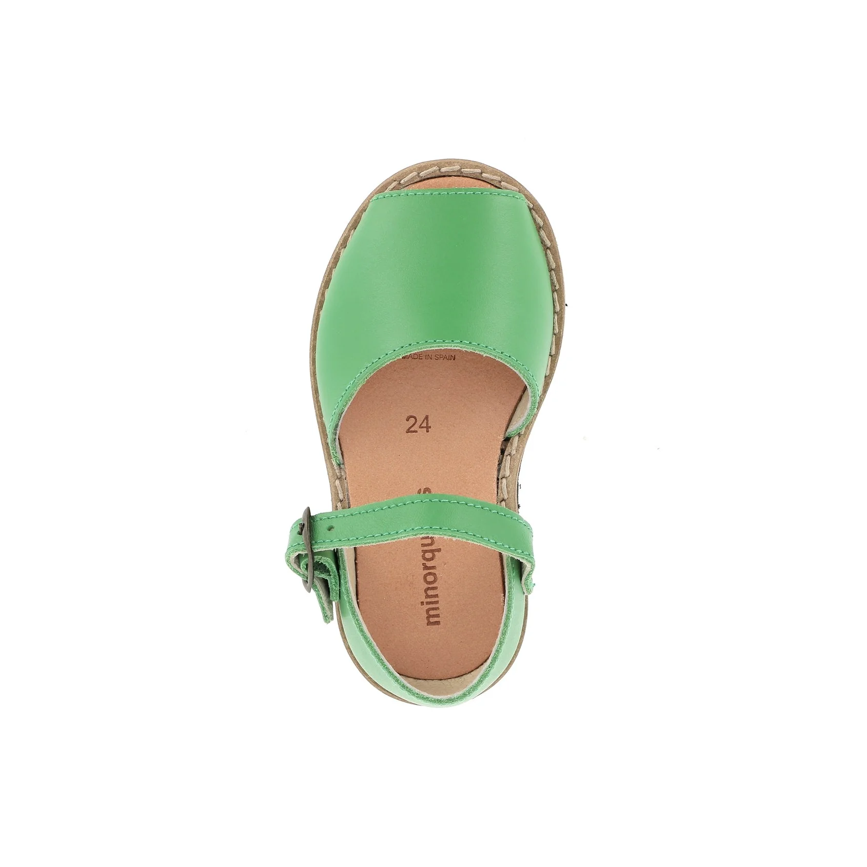 Sandales Frailera Boucle Cuir Hierba - Vert - Image 3