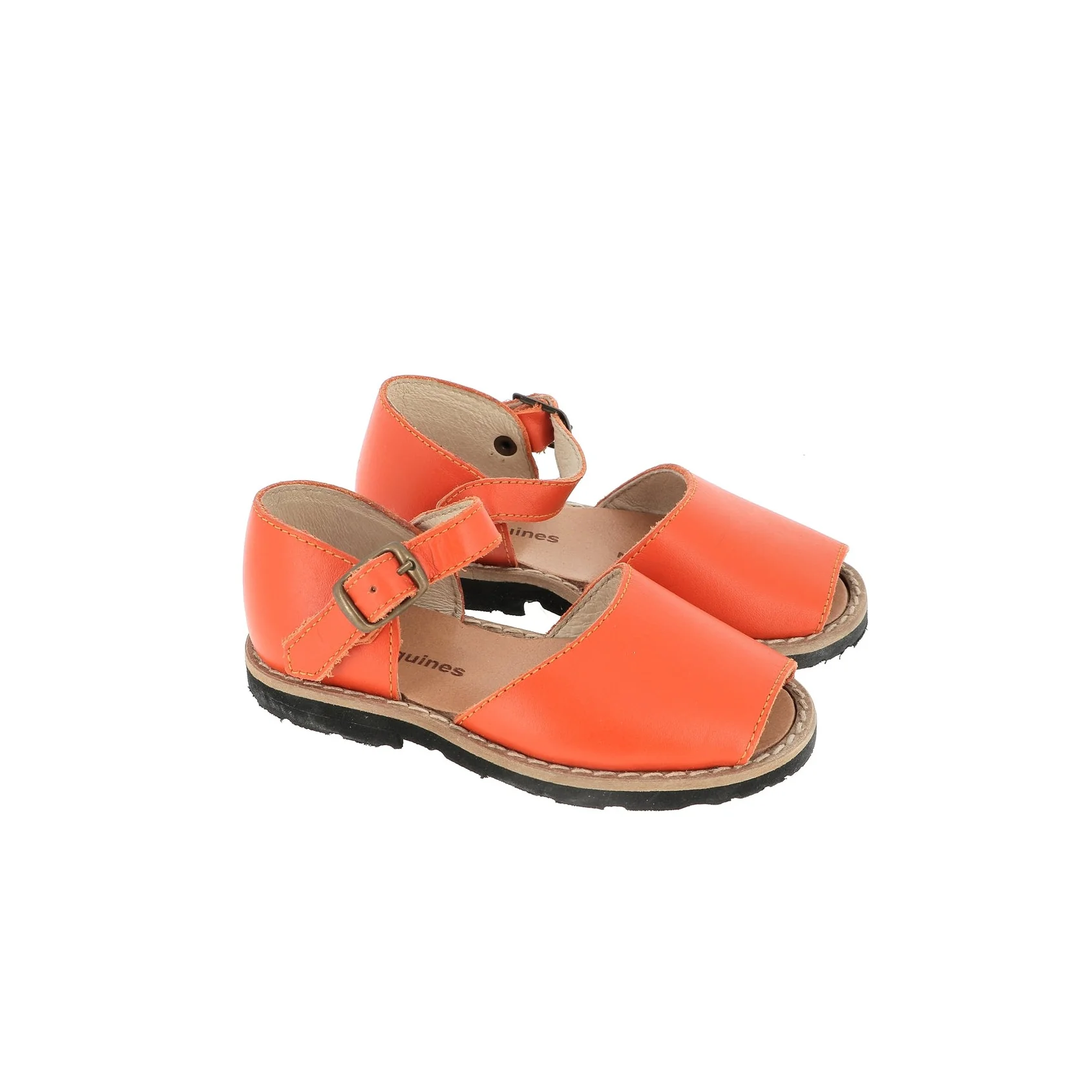 Sandales Frailera Boucle Cuir Naranja - Orange - Image 2