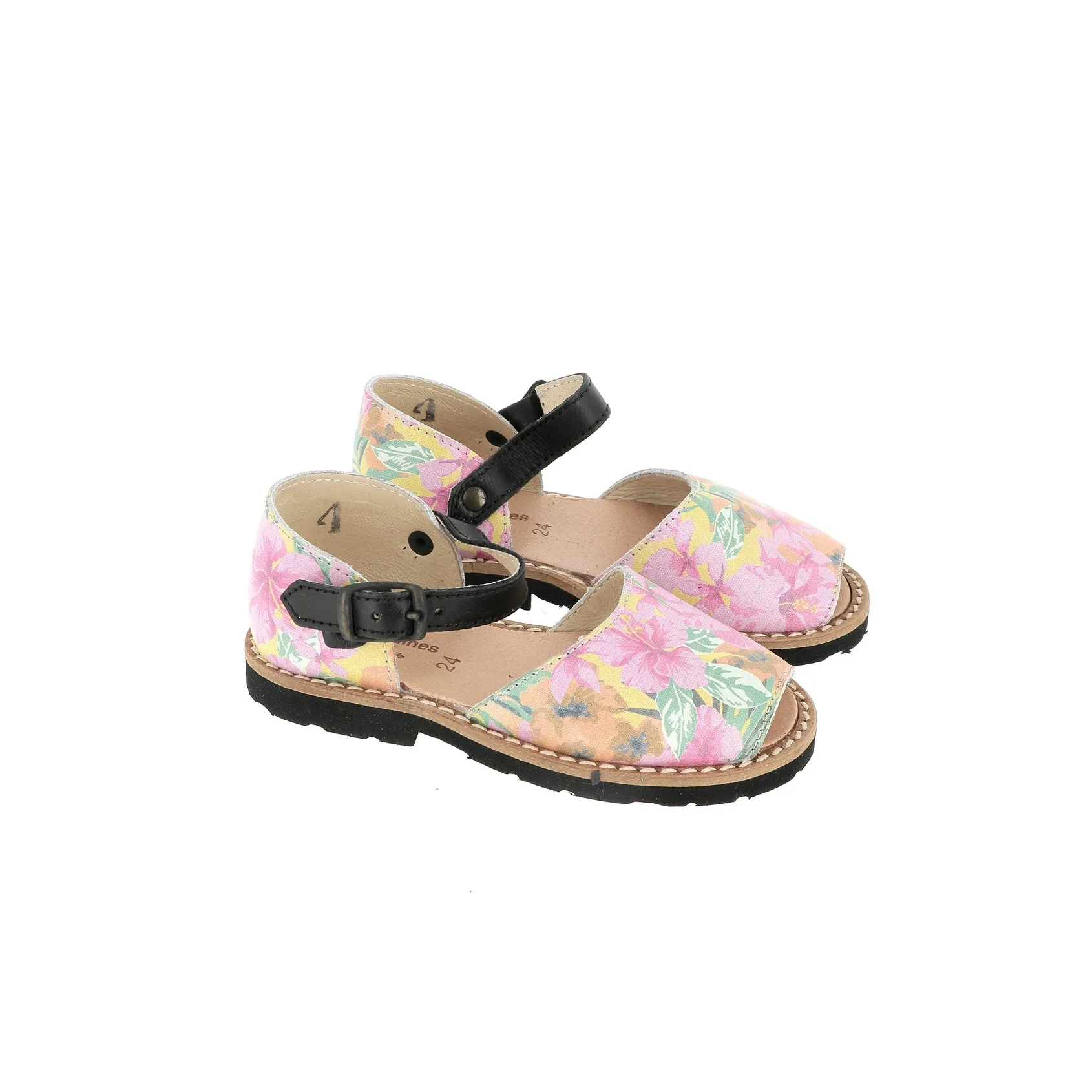 Sandales Frailera Boucle Fleurs - Rose - Image 2
