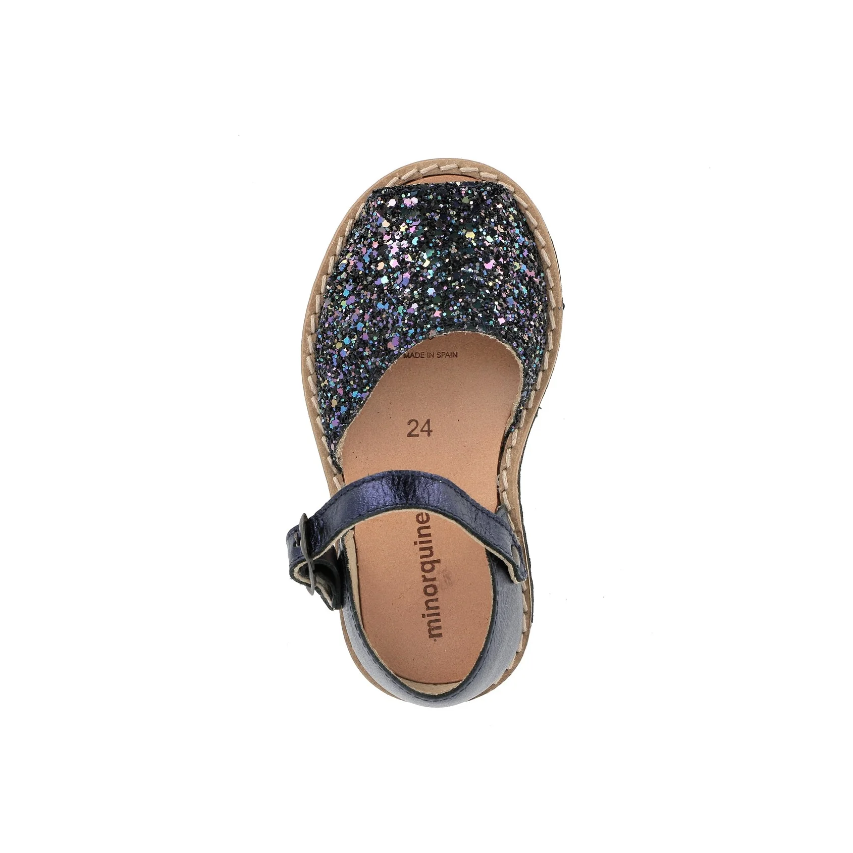 Sandales Frailera Boucle Paillettes Azul Multico - Bleu - Image 2