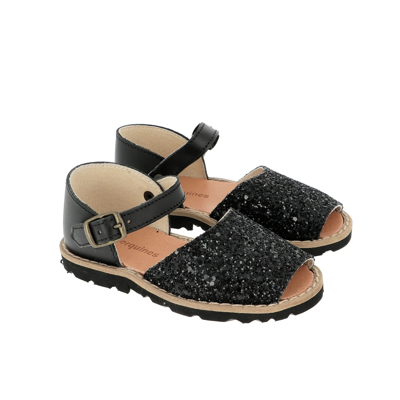 Sandales Frailera Boucle Paillettes Negro - Noir - Image 3
