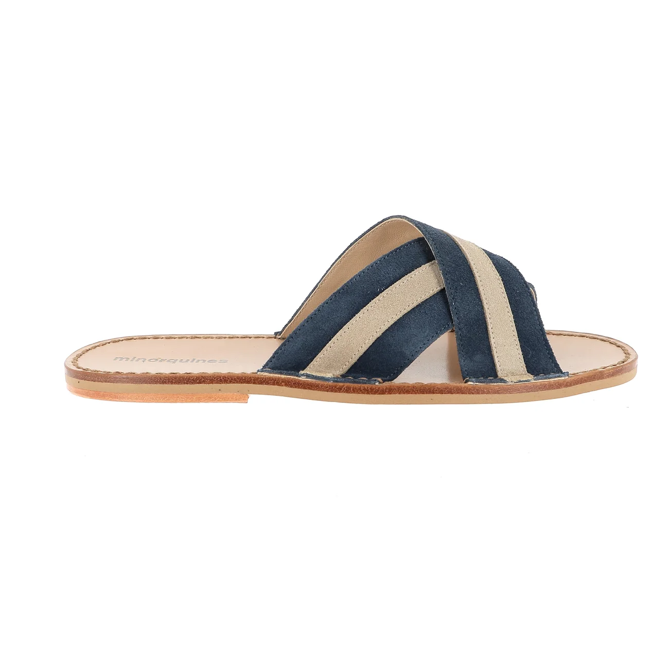 Sandales Avarca Neo Mule Cap Velours Nuit - Bleu - Image 3