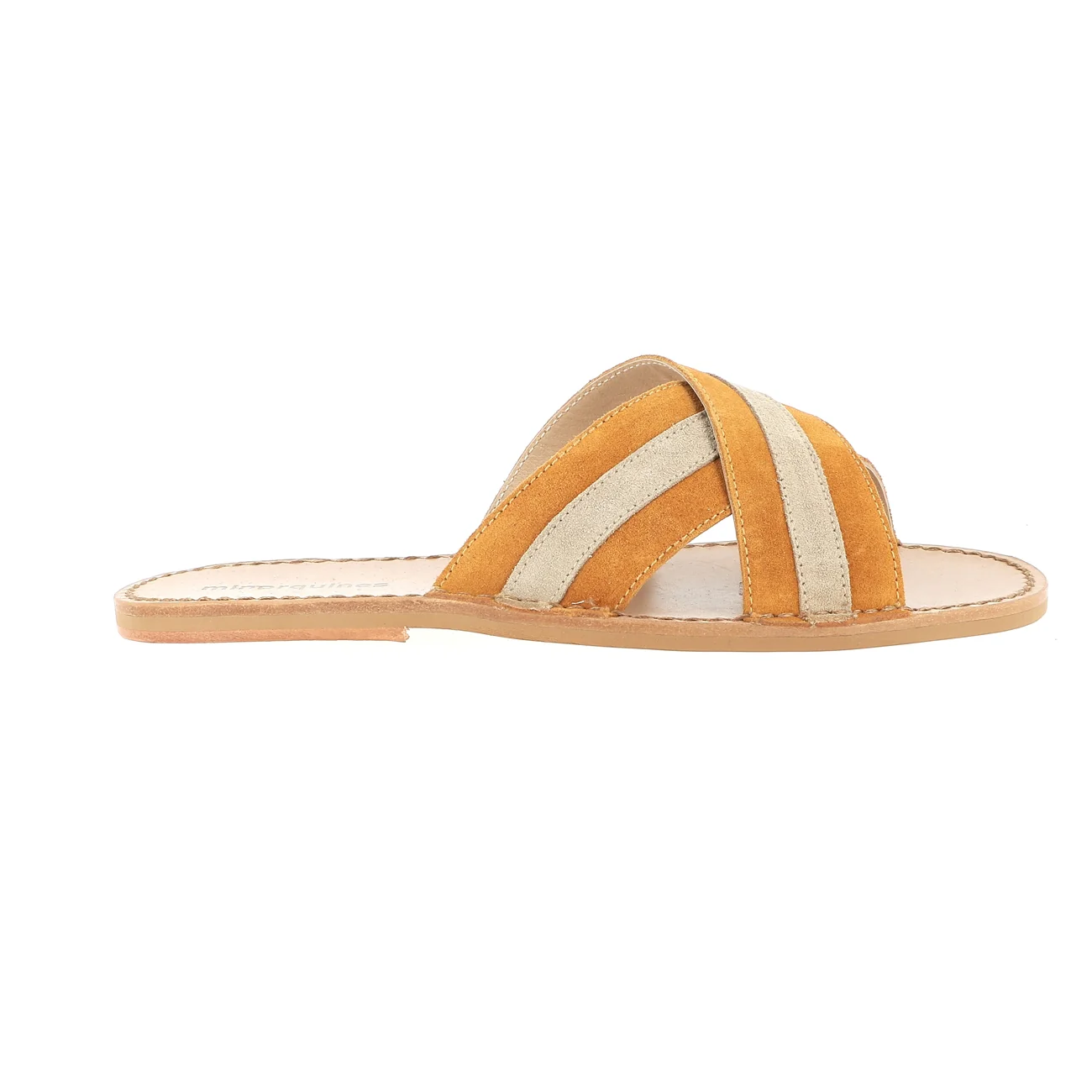 Sandales Avarca Neo Mule Cap Velours Safran - Jaune - Image 2