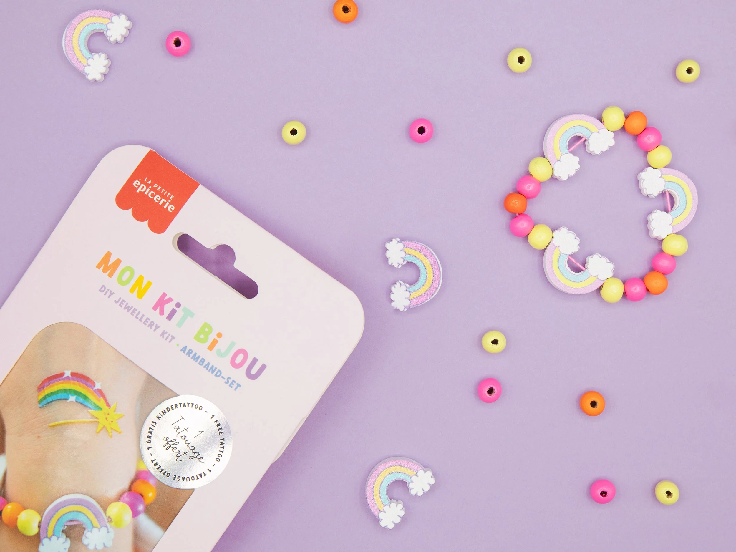 Mon Kit Bijou Enfant - Bracelet Arc-En-Ciel - Image 2
