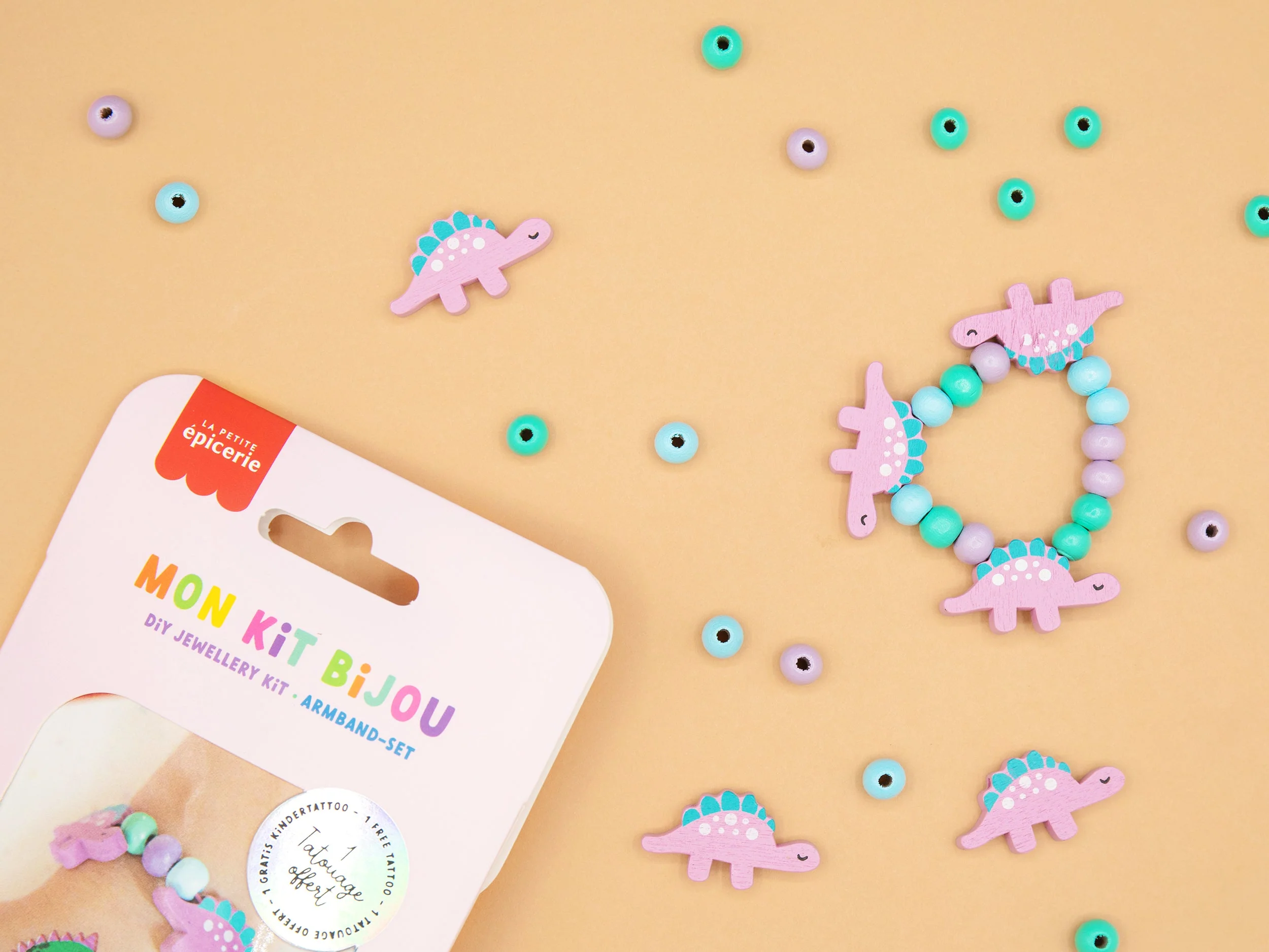 Mon Kit Bijou Enfant - Bracelet Dinosaures - Image 2