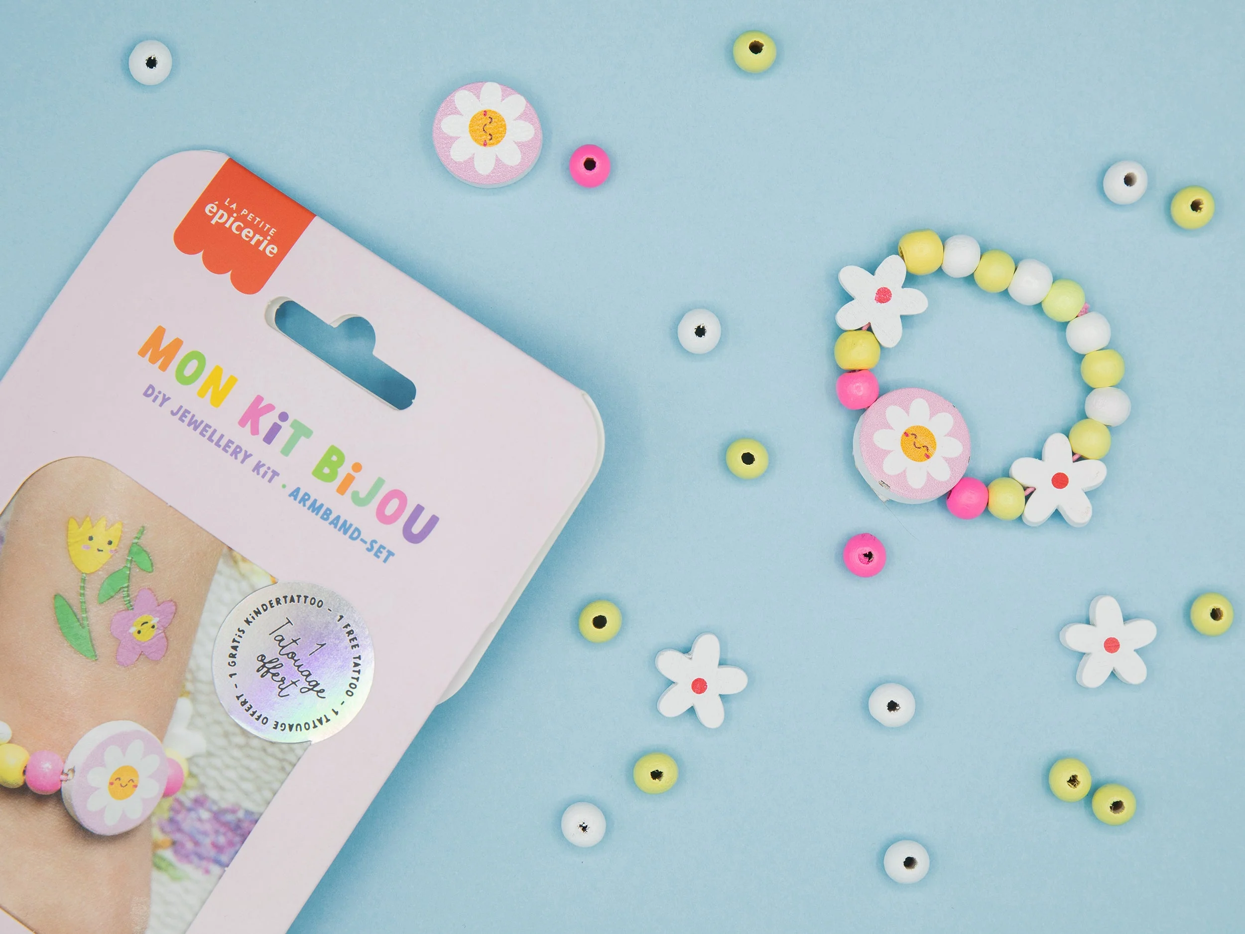 Mon Kit Bijou Enfant - Bracelet Fleurs - Image 2