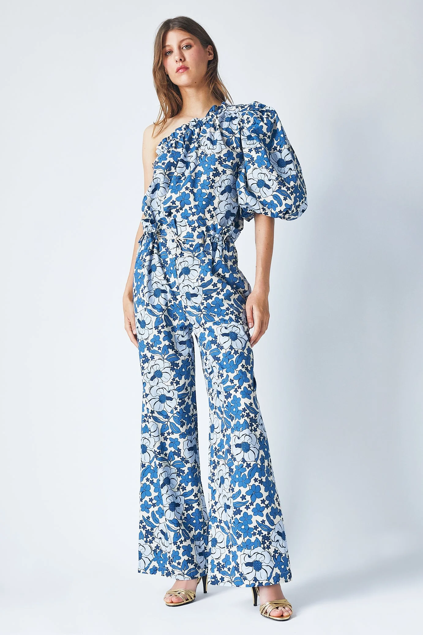 Top Mona - Blue Bloom - Femme - Image 2