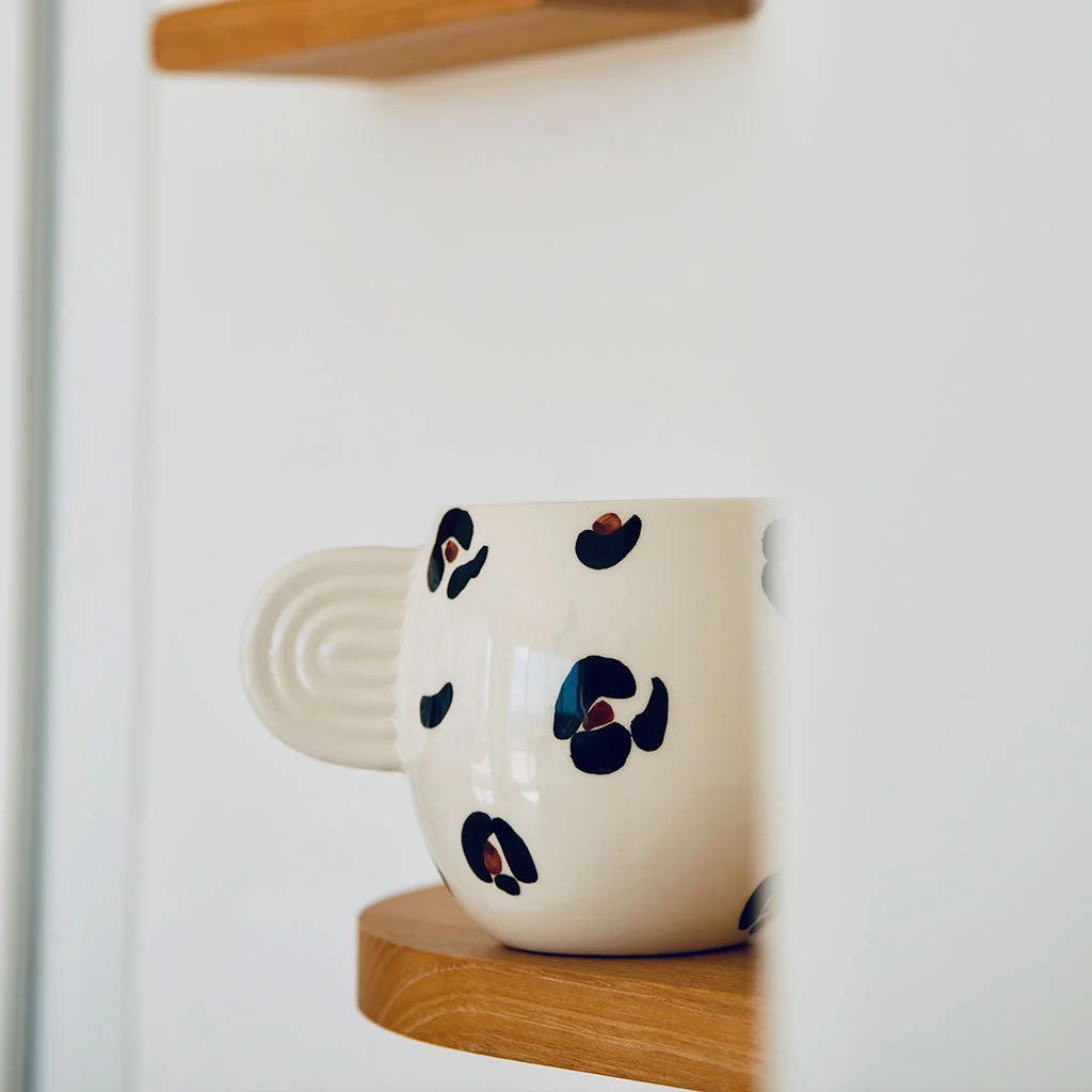Lot de 2 Mugs En Céramique Ambre - Léopard - Image 2