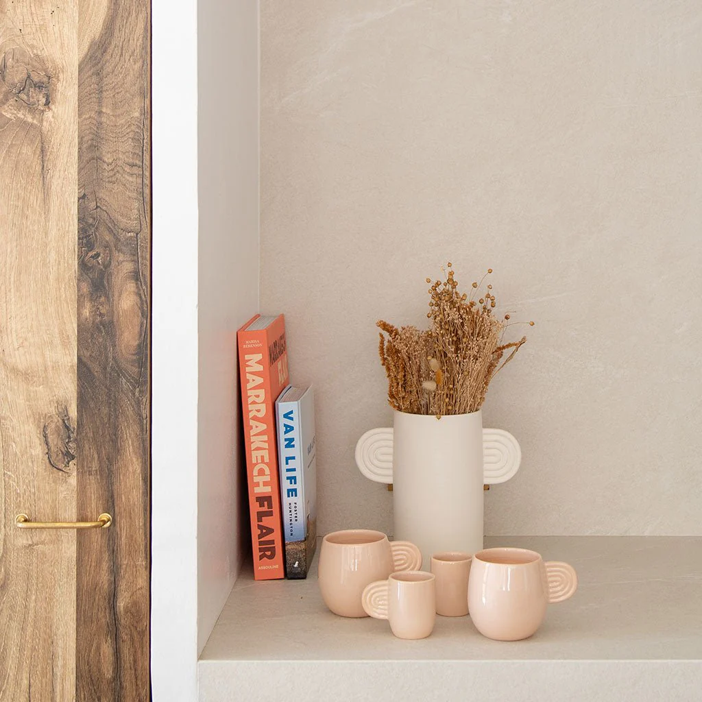 Lot de 2 Mugs En Céramique Ambre - Poudré - Image 6