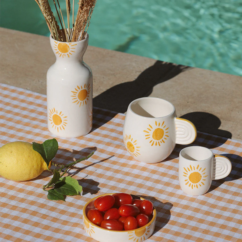 Lot de 2 Mugs En Céramique Ambre - Soleil - Image 3
