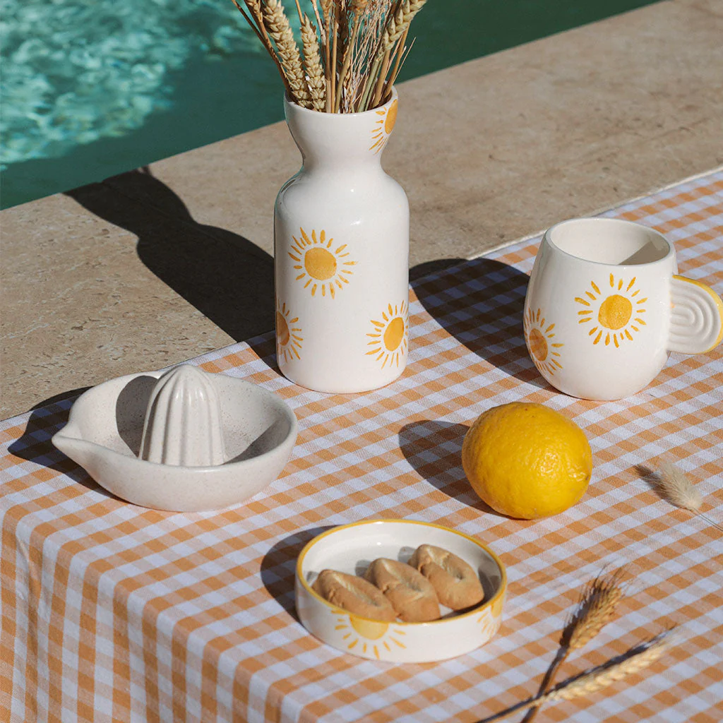 Lot de 2 Mugs En Céramique Ambre - Soleil - Image 5