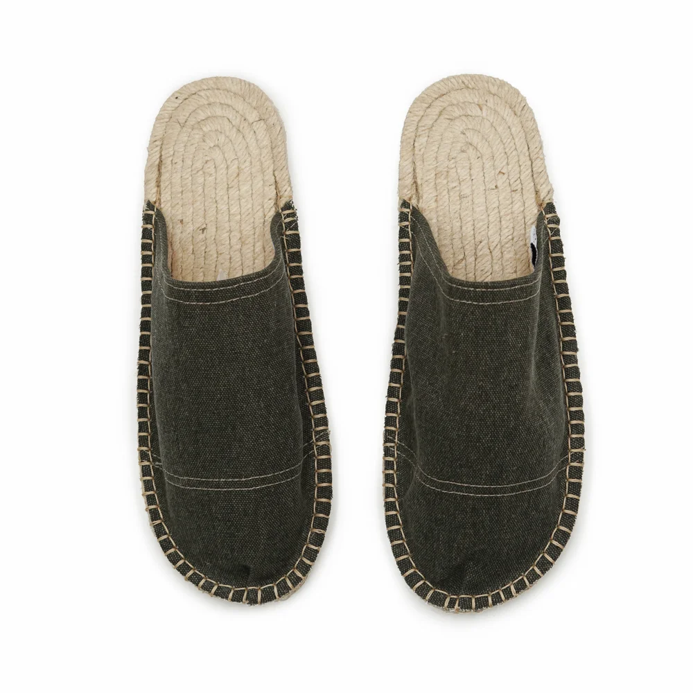 Mule Espadrille Kaki Délavé - Image 2
