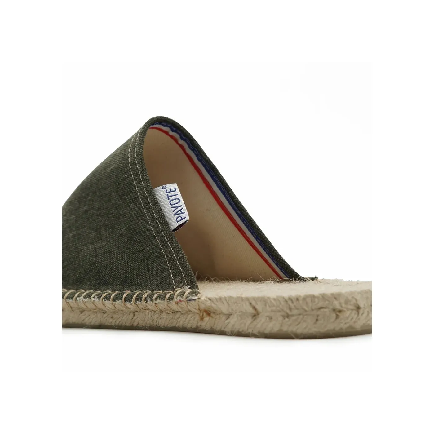 Mule Espadrille Kaki Délavé - Image 3