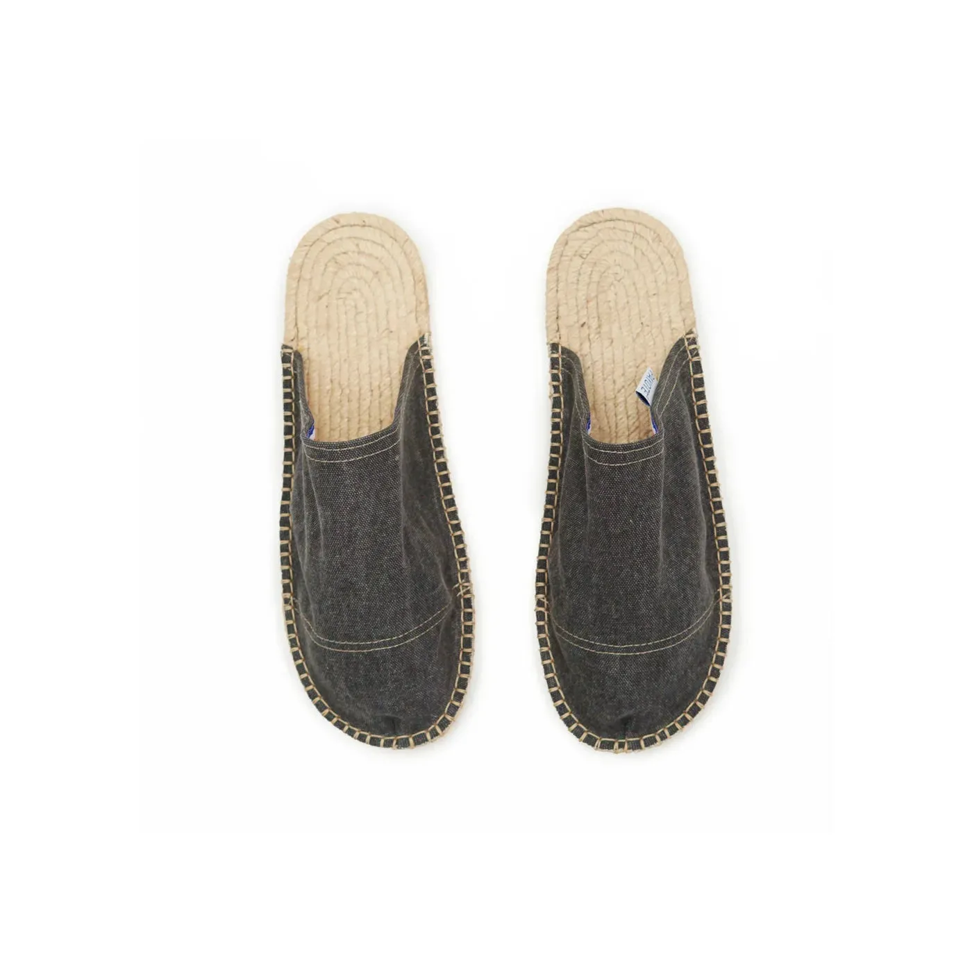 Mule Espadrille Noir Délavé - Image 2