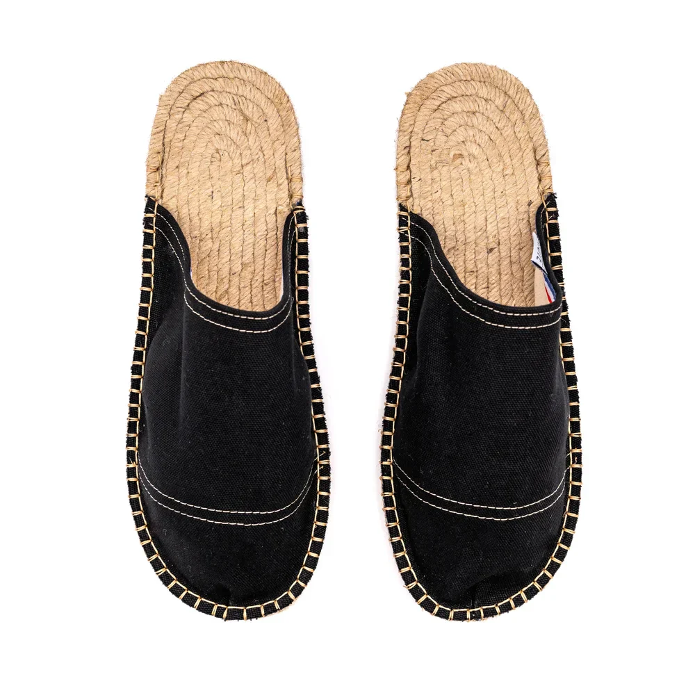 Mule Espadrille Noire - Image 3