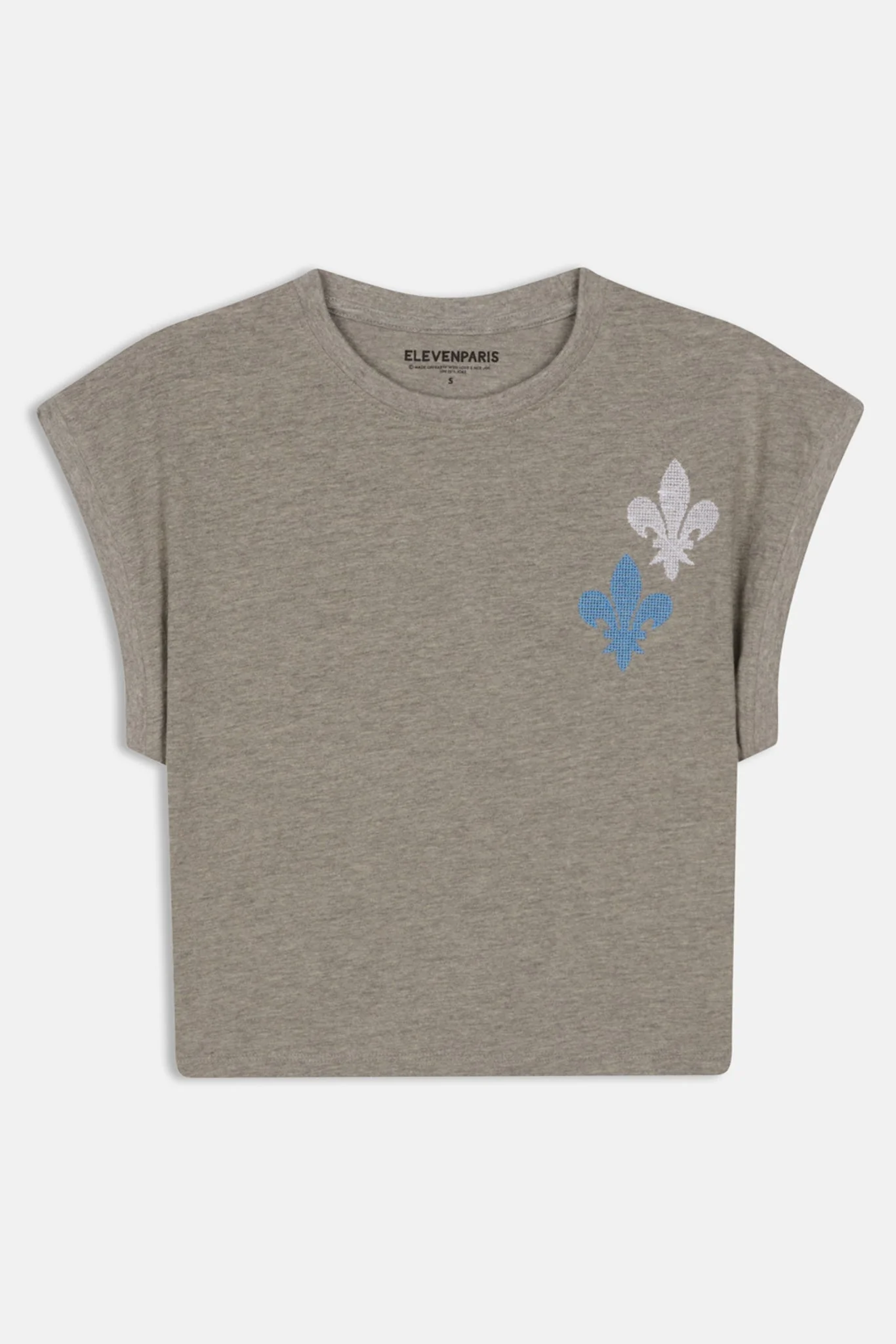 T-Shirt Nadir - Grey Melanged - Image 3
