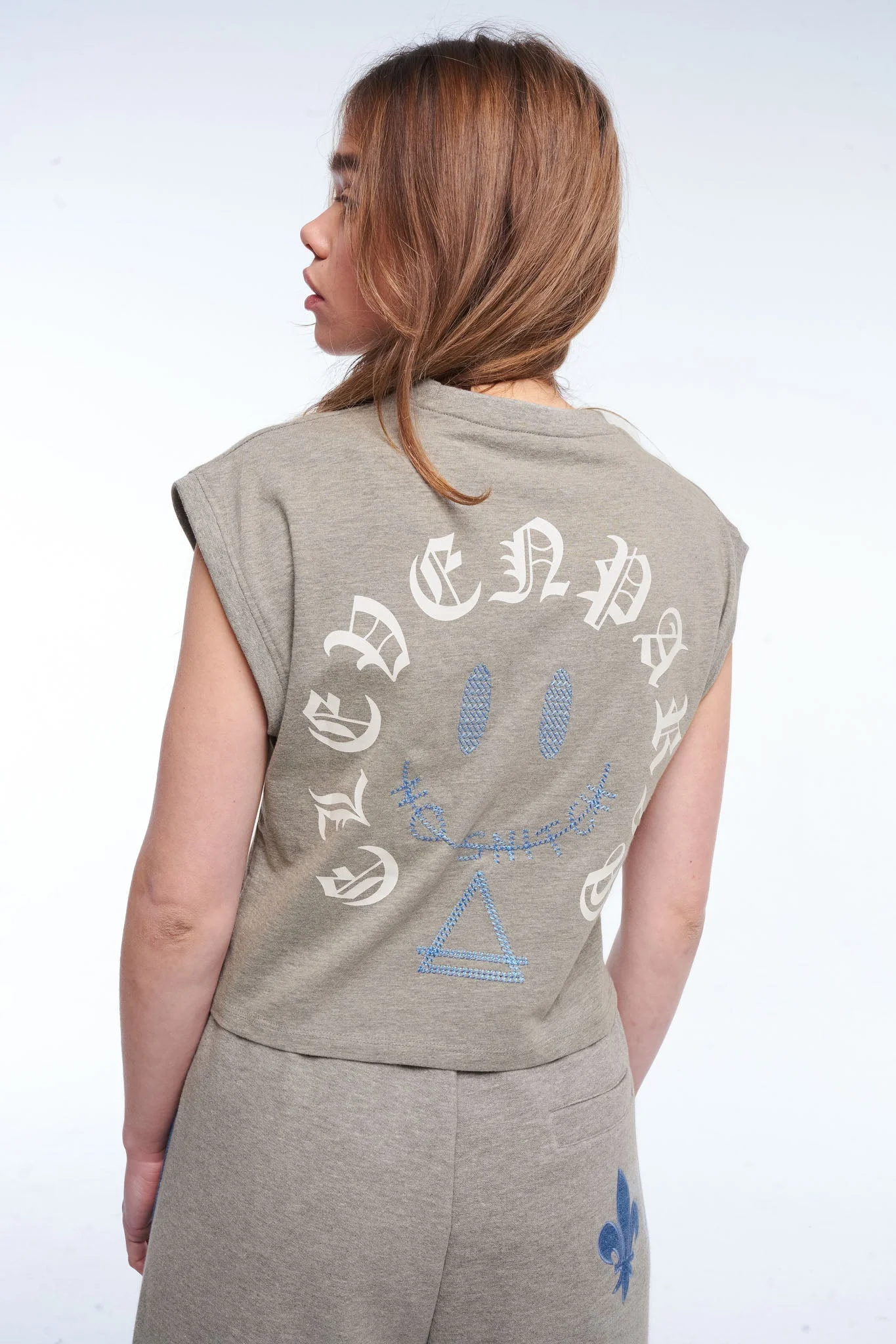 T-Shirt Nadir - Grey Melanged - Image 5