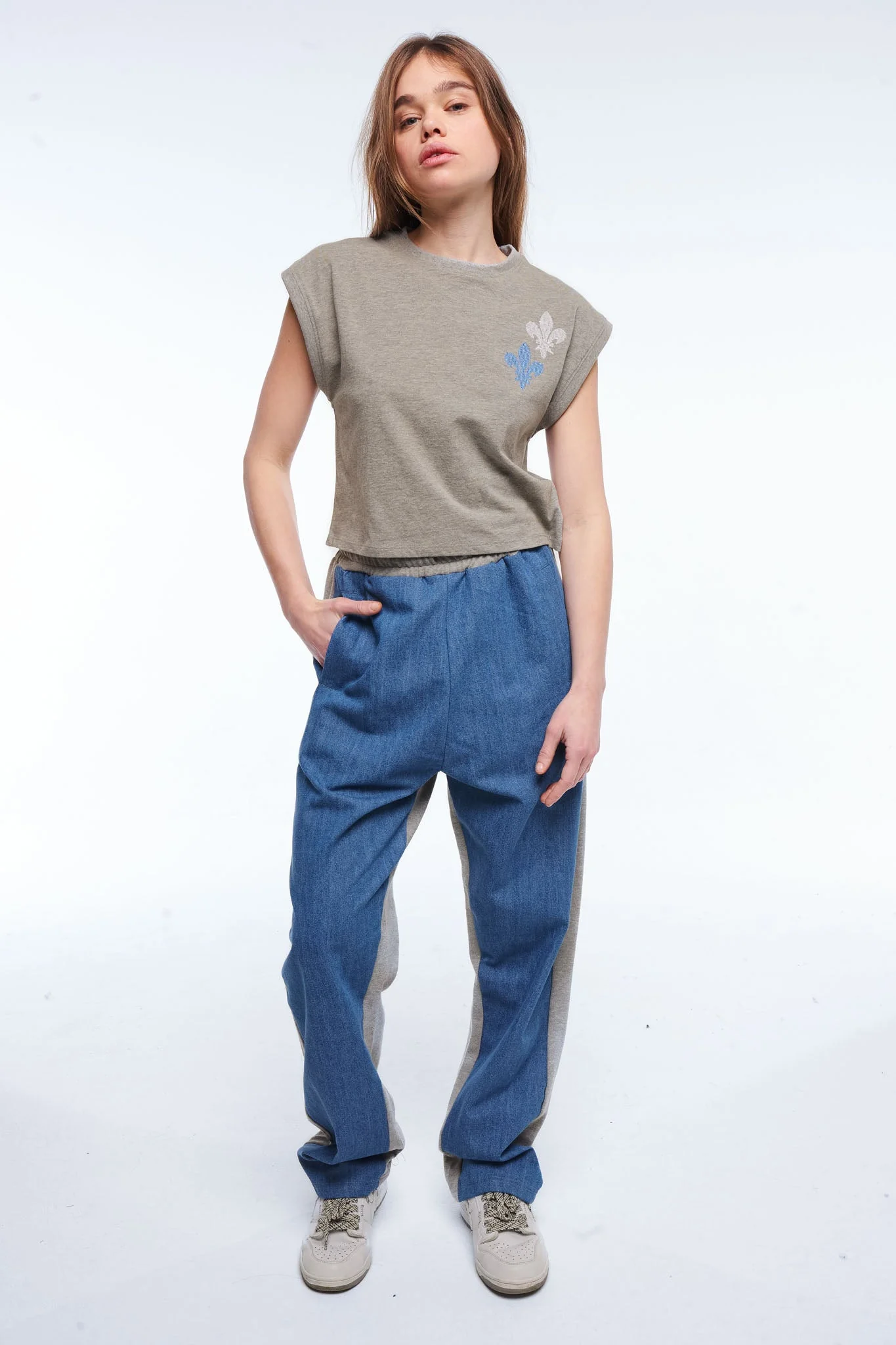 T-Shirt Nadir - Grey Melanged - Image 6