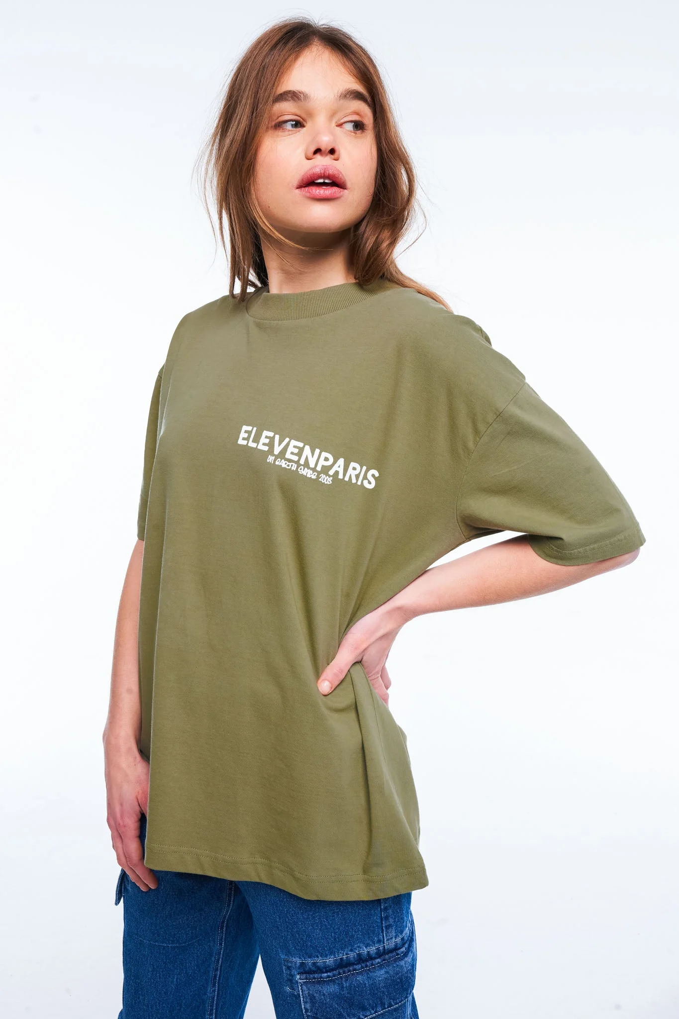 T-Shirt Name - Olive - Image 4