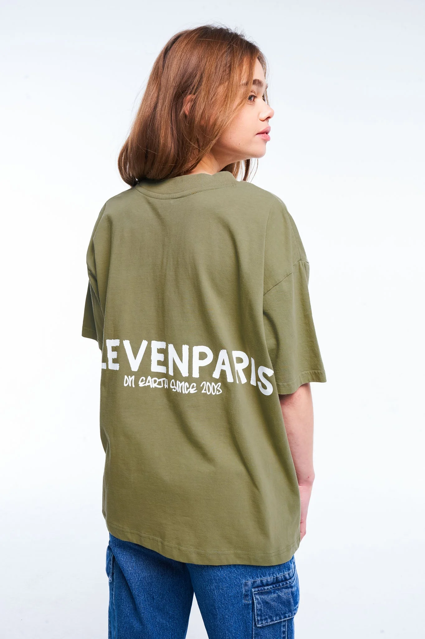 T-Shirt Name - Olive - Image 6