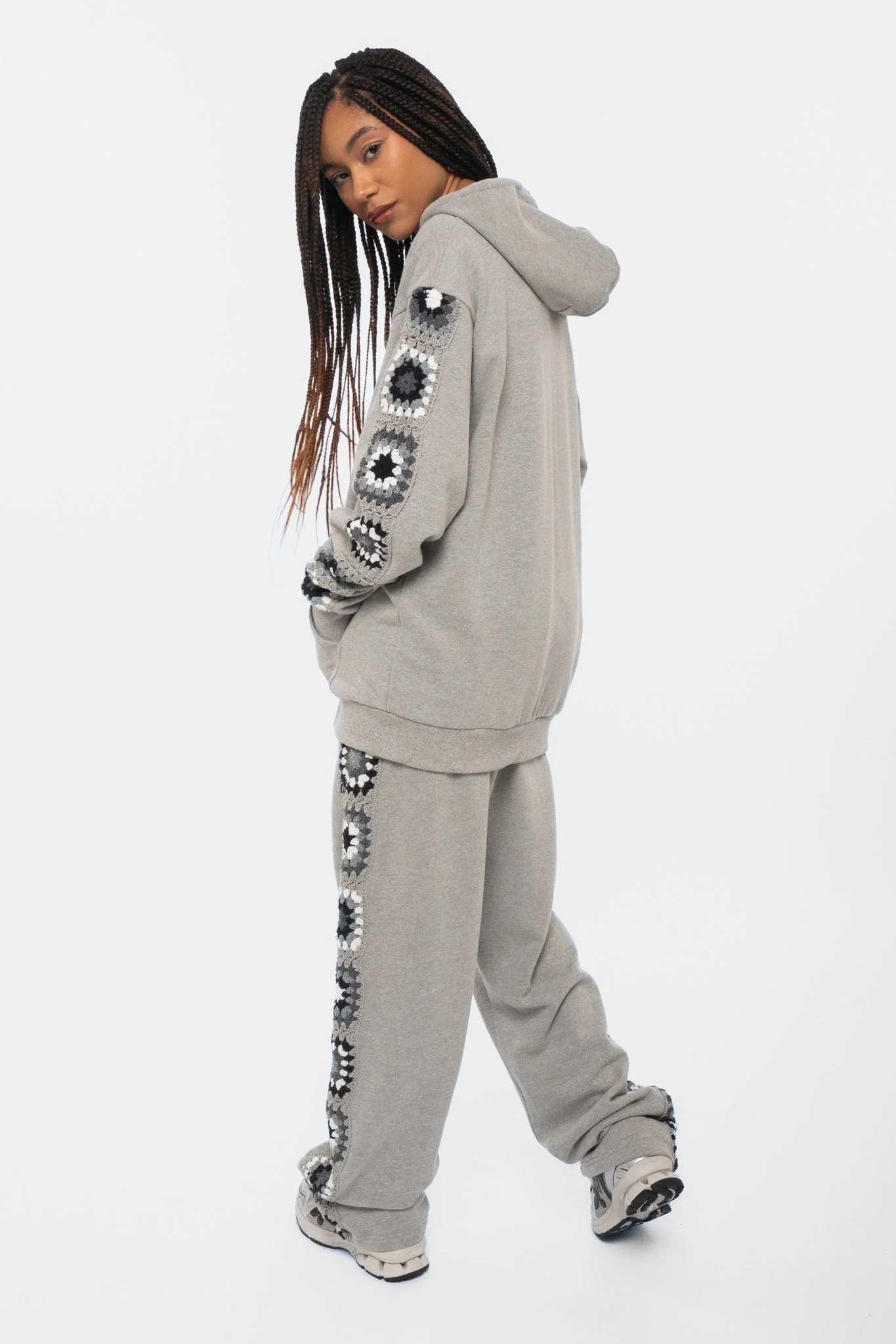 Sweat Nao - Grey Melanged - Image 8