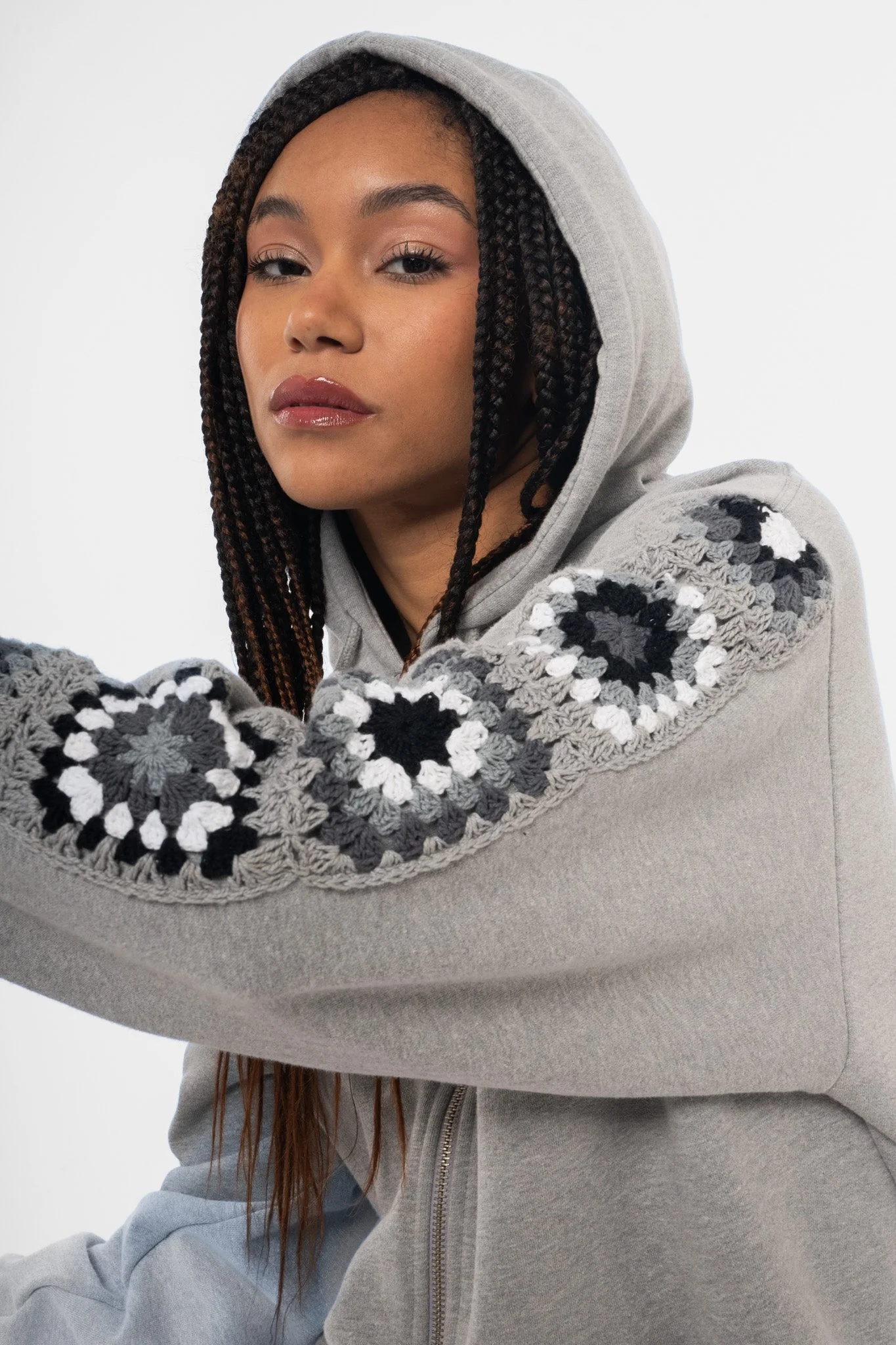 Sweat Nao - Grey Melanged - Image 9