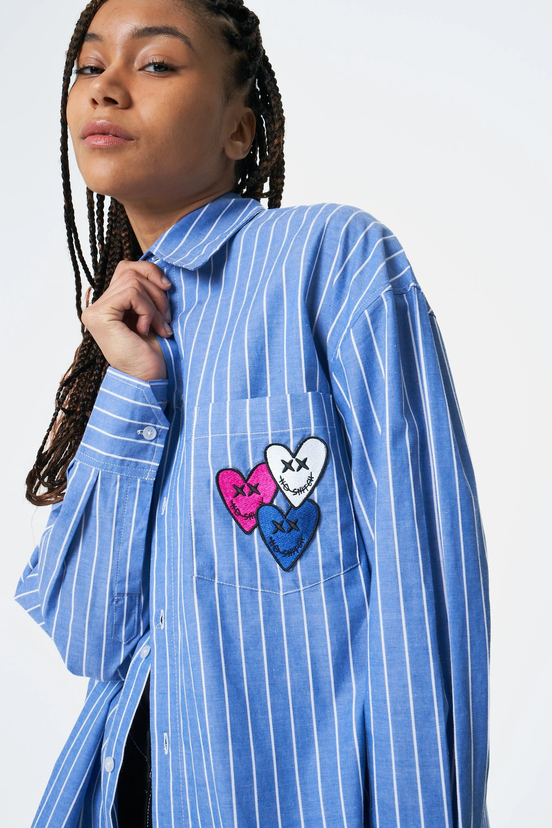 Chemise Naoko - Saphir - Image 7