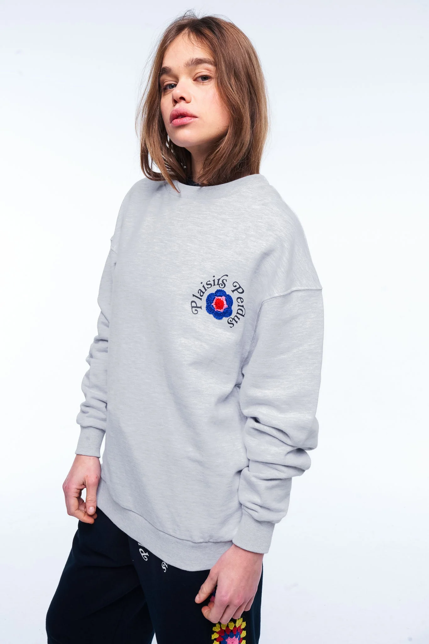 Sweat Nashville - Light Grey Melanged - Image 7