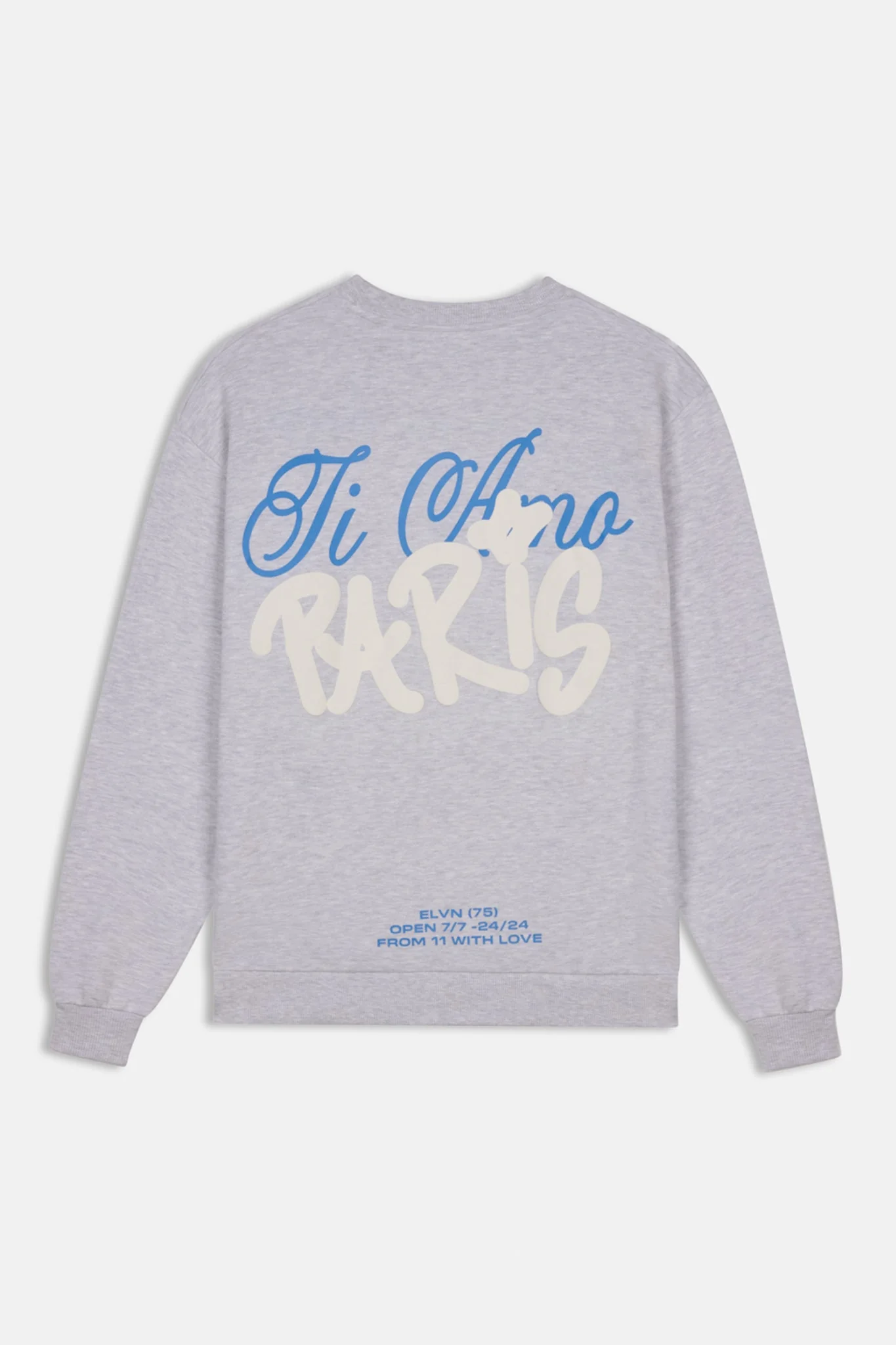 Sweat Neuilly - Light Grey Melanged - Image 2