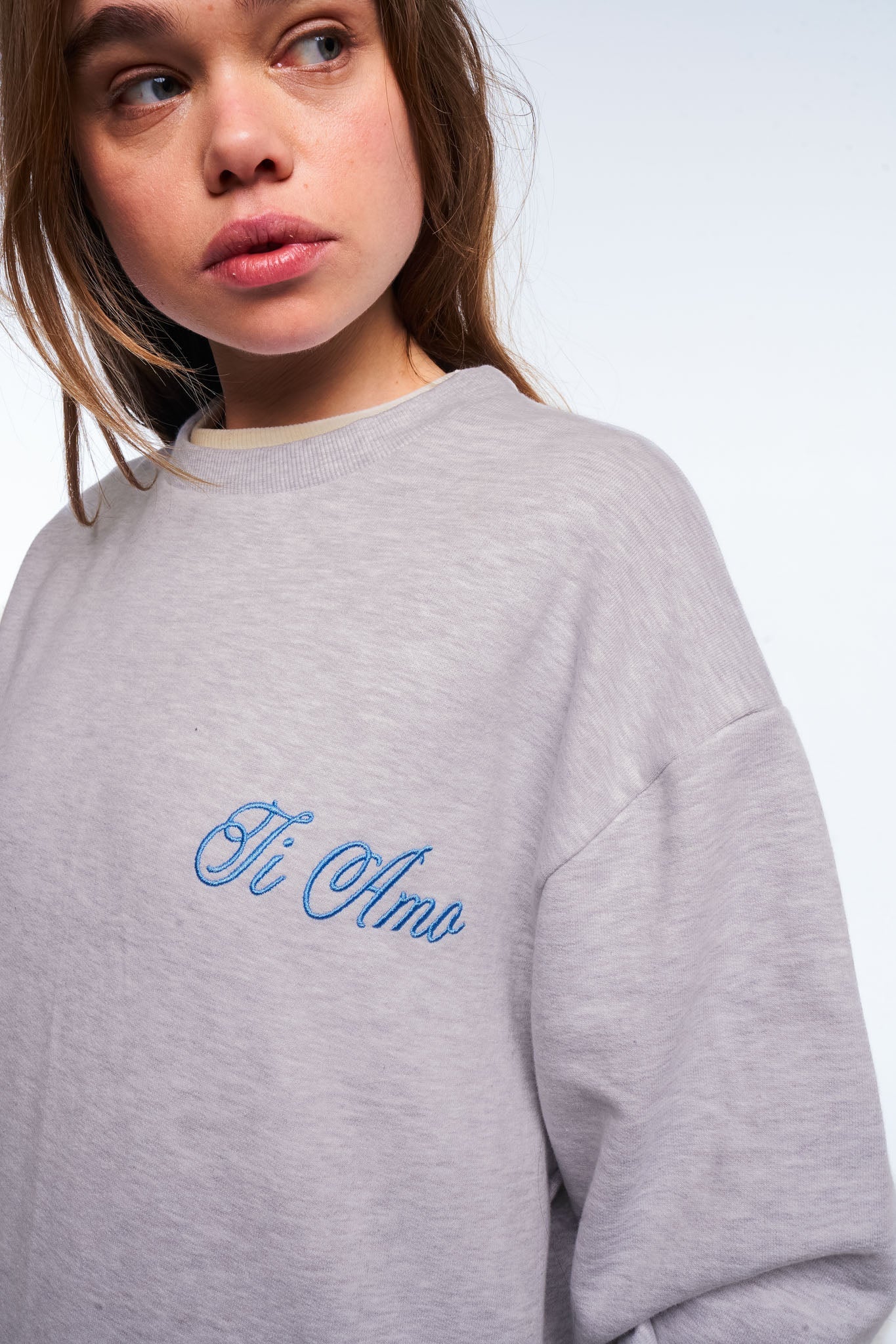 Sweat Neuilly - Light Grey Melanged - Image 6
