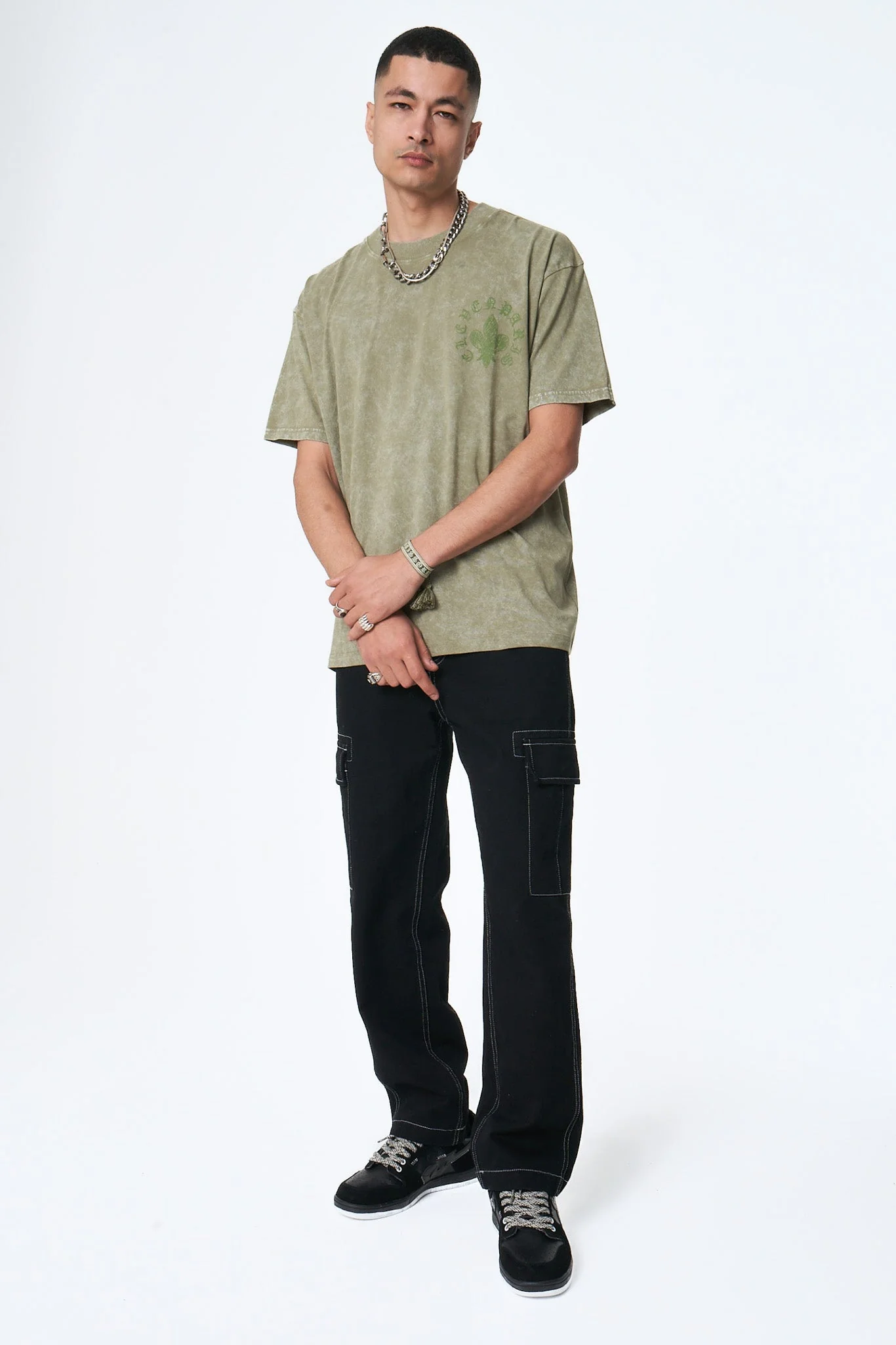 T-Shirt Neuvi - Olive - Image 8