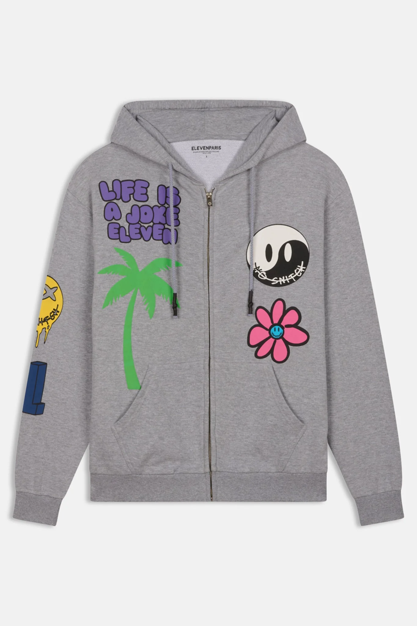 Sweat Newyork - Grey Melanged - Image 2