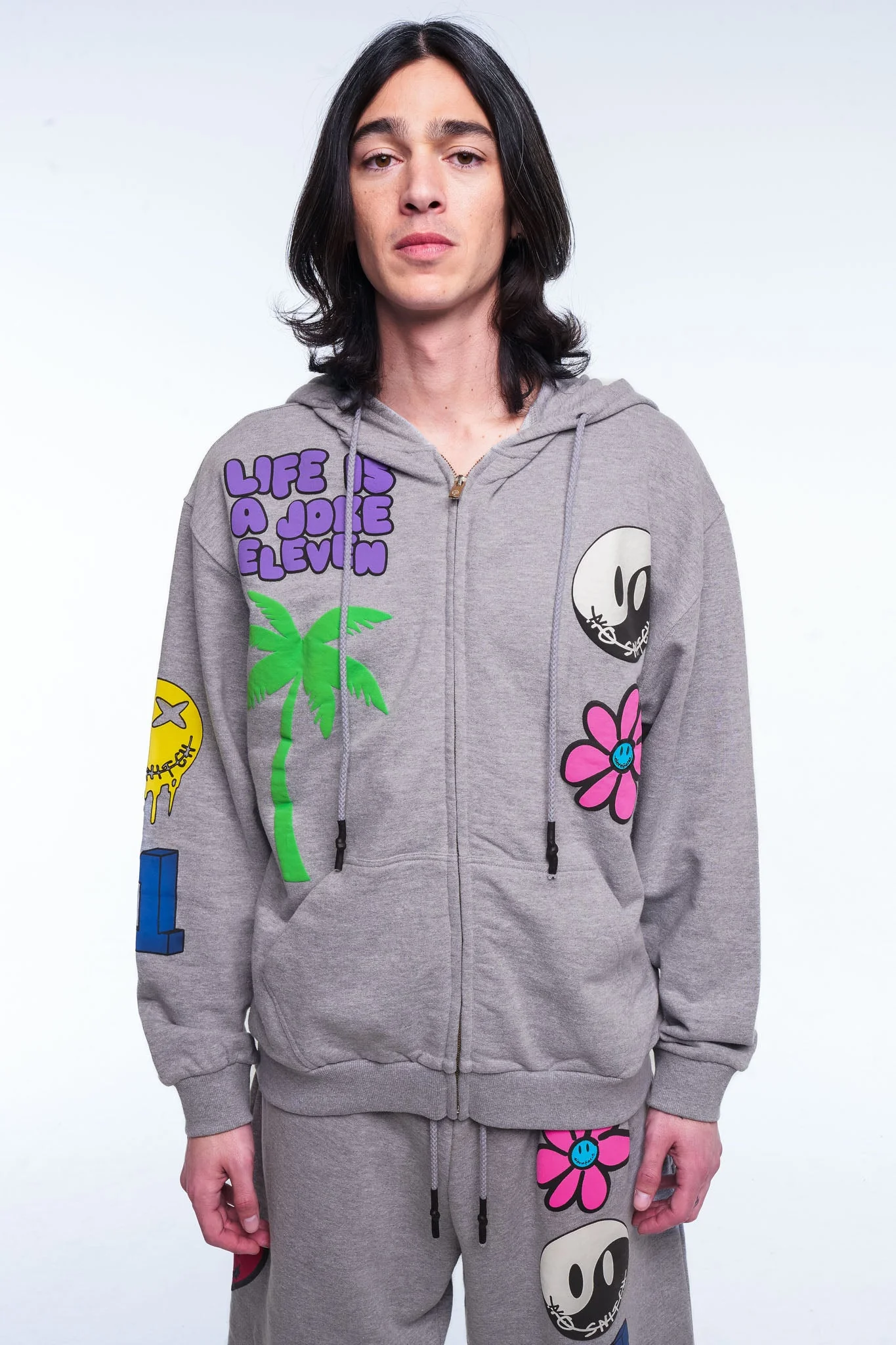 Sweat Newyork - Grey Melanged - Image 4