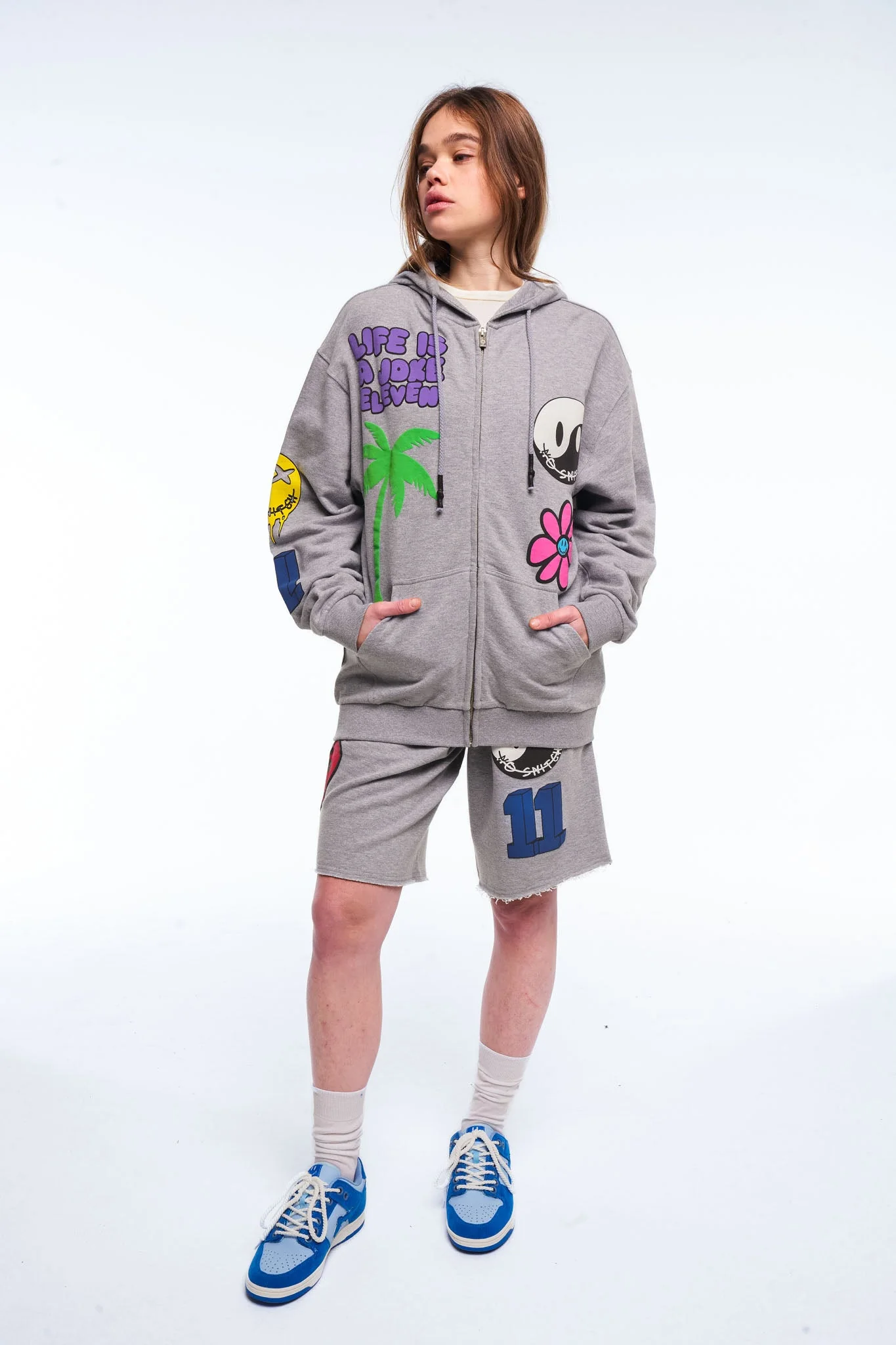 Sweat Newyork - Grey Melanged - Image 6