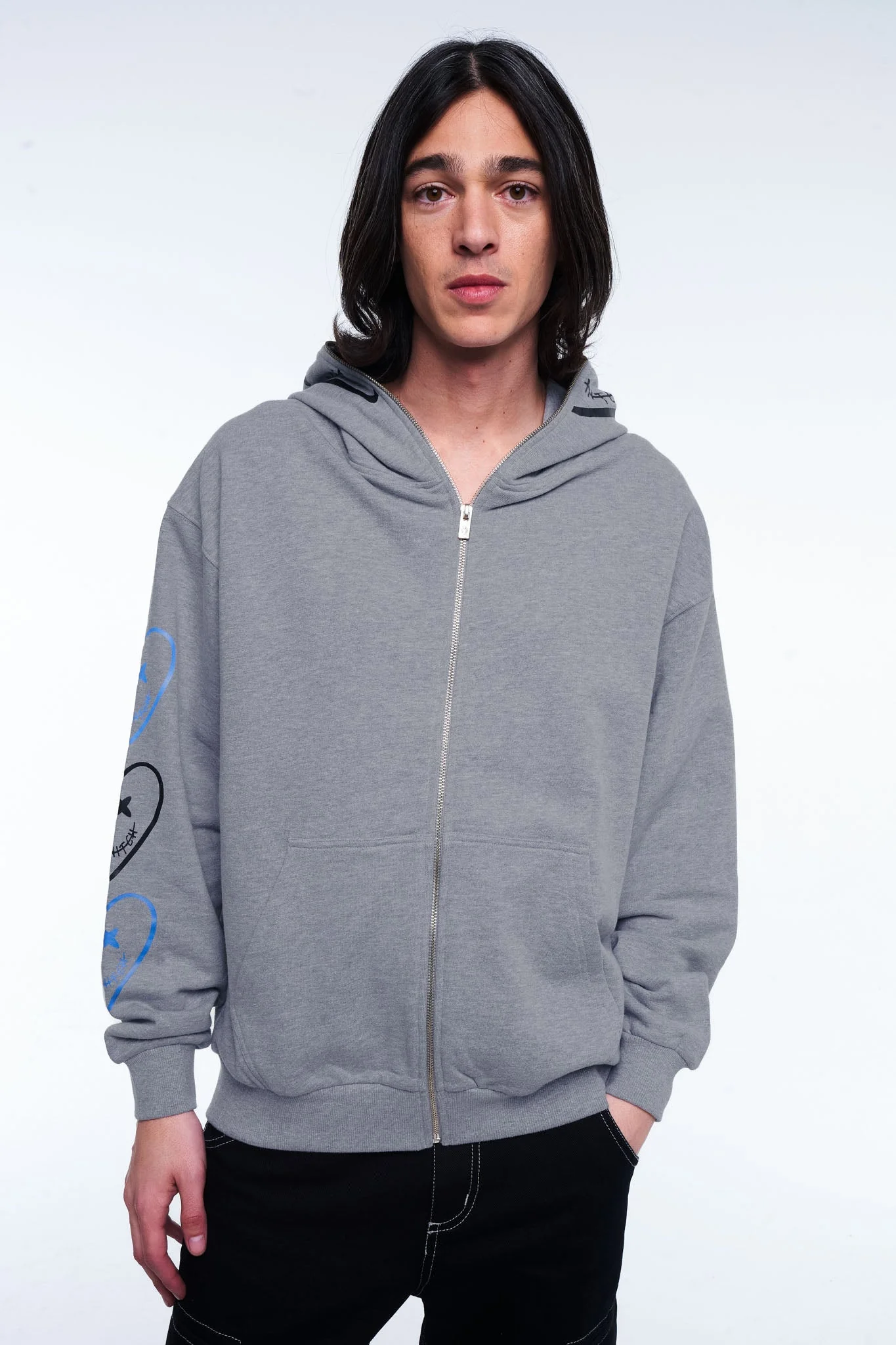 Sweat Nine - Grey Melanged - Image 5