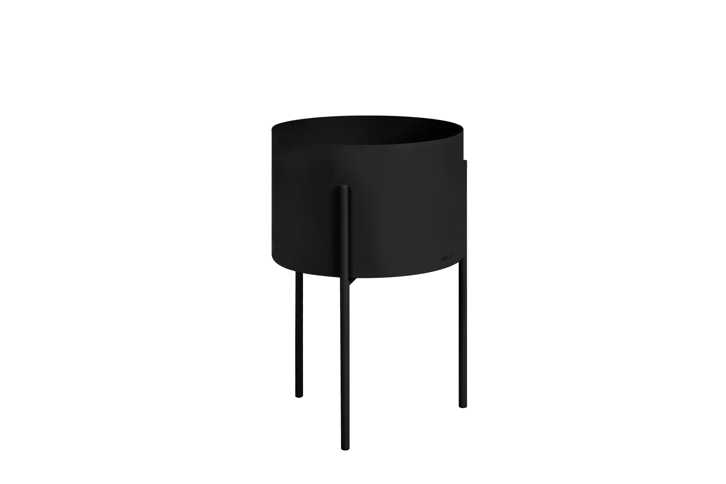 Pot De Fleurs Maki – Large - Vulcano Black - Image 2